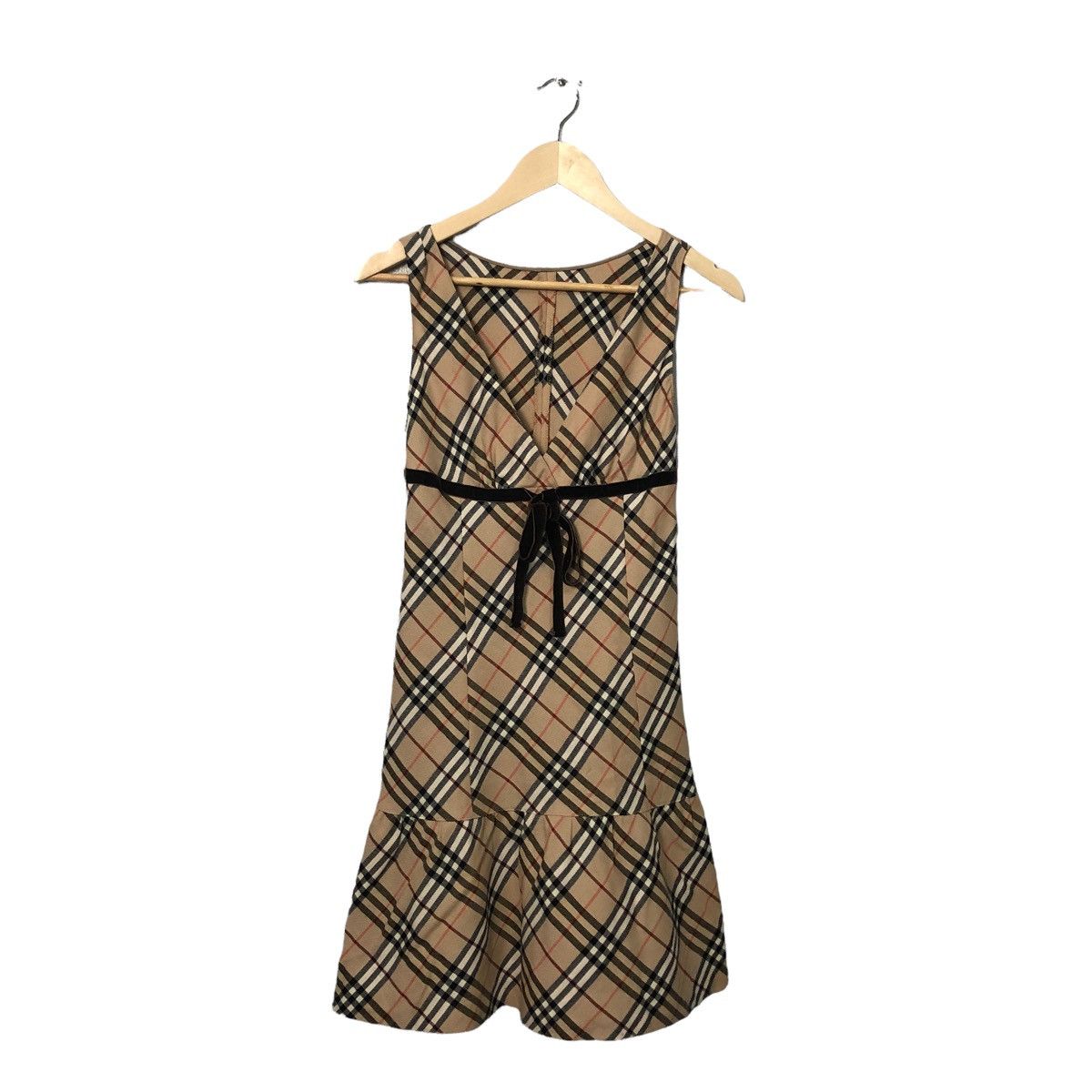Burberry Vintage Burberry London Blue Rebel Nova Check Dress Size US XXS / EU 40 - 1 Thumbnail