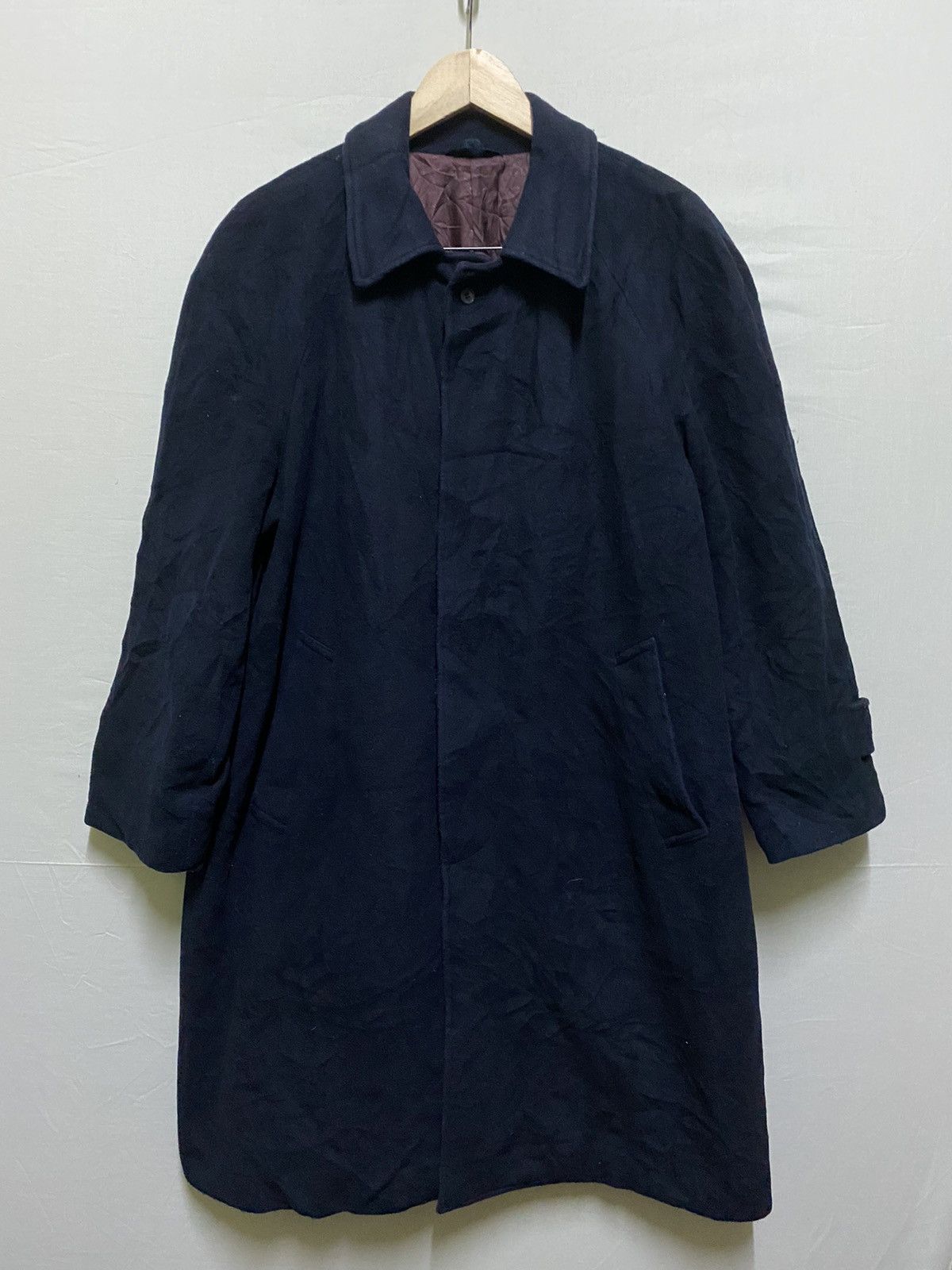 Other Lanificio Tatexco Long Coat Wool Jacket Italy Overcoat Size US S / EU 44-46 / 1 - 1 Thumbnail