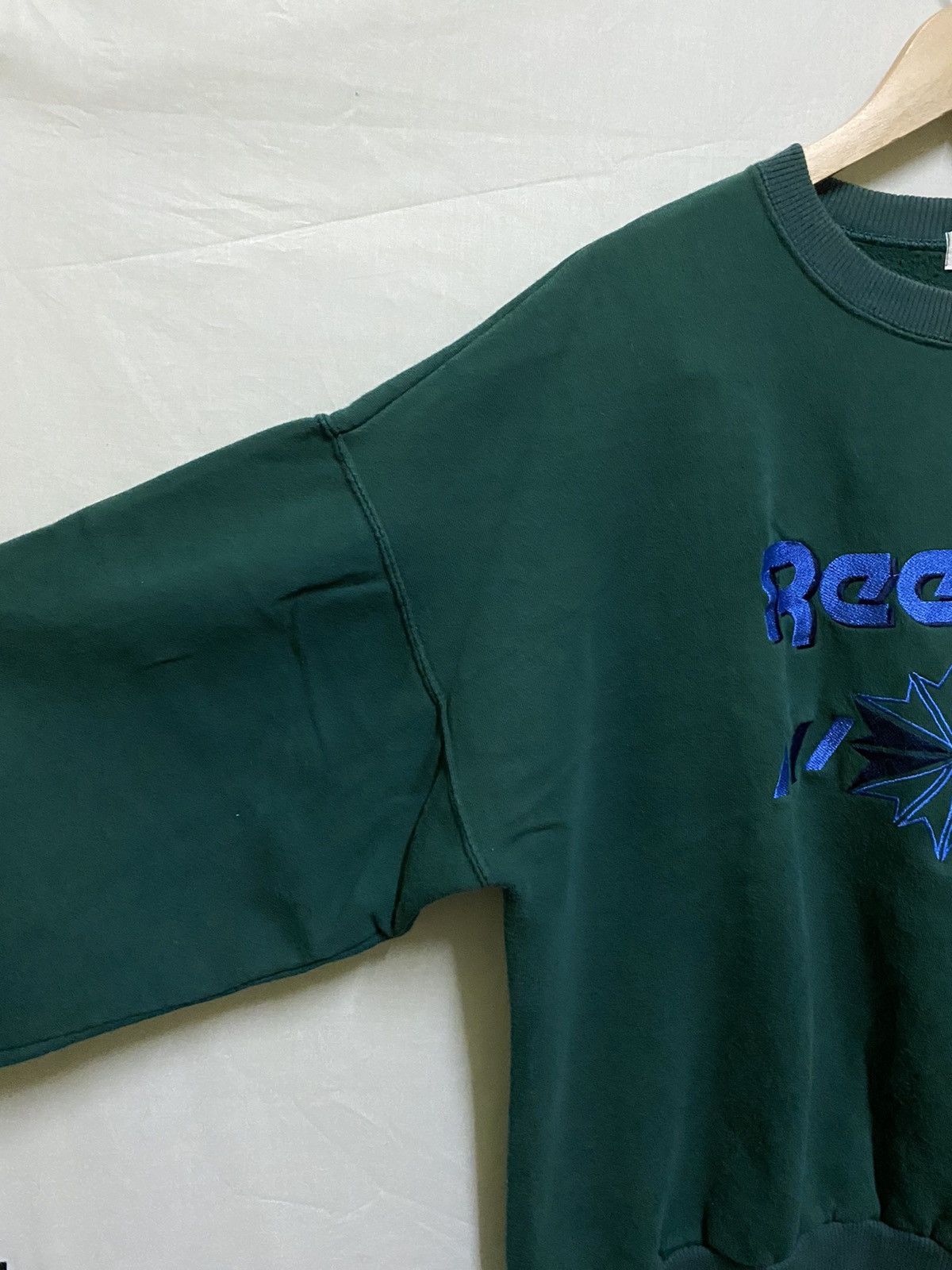 Reebok × Vintage Reebok Embroidery Oversized Sweatshirt Vintage Size US M / EU 48-50 / 2 - 2 Thumbnail