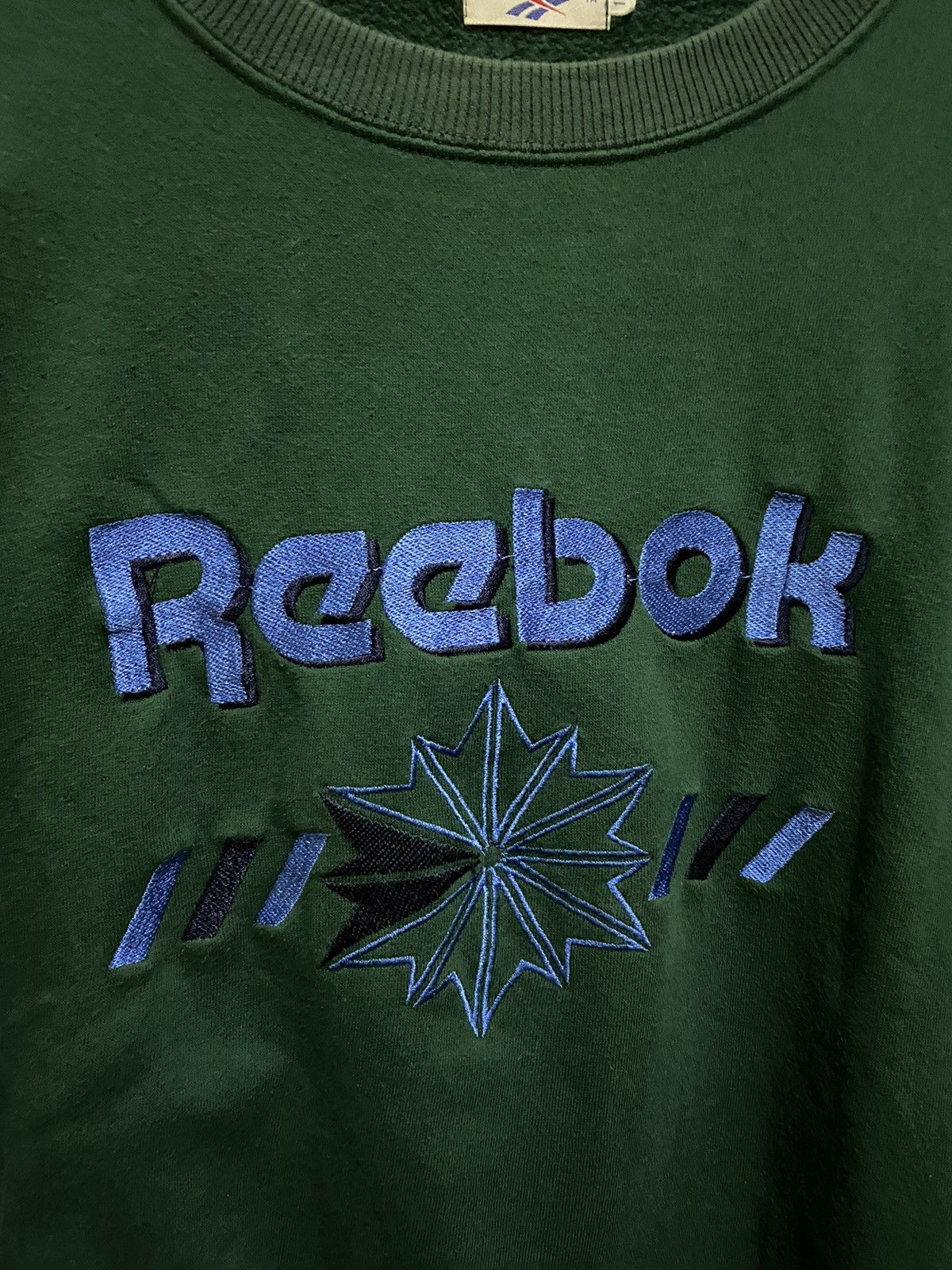 Reebok × Vintage Reebok Embroidery Oversized Sweatshirt Vintage Size US M / EU 48-50 / 2 - 4 Thumbnail