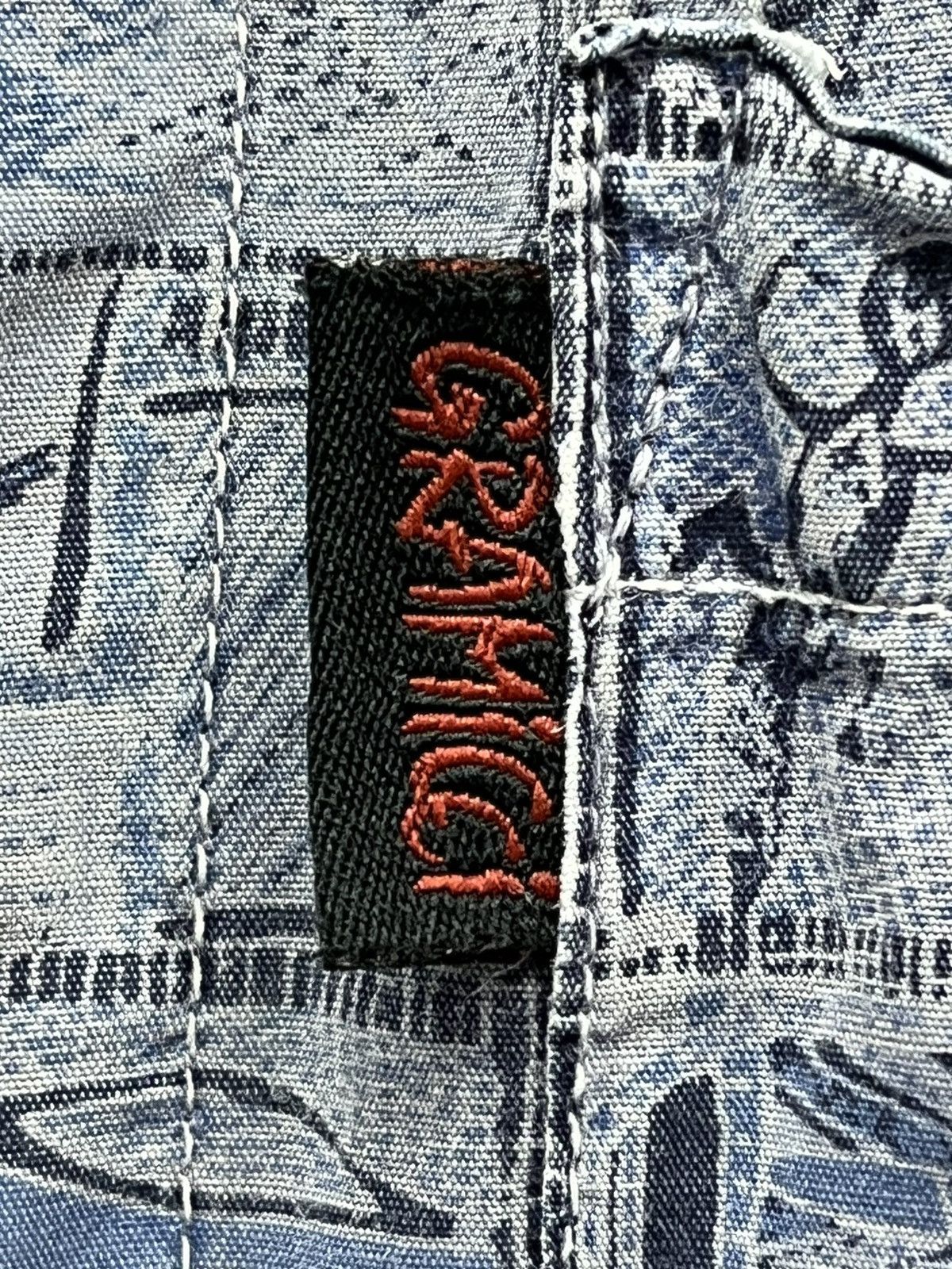 Gramicci 💥Vintage GRAMICCI Over Print Dreadlocks Running Man USA Size US M / EU 48-50 / 2 - 8 Thumbnail