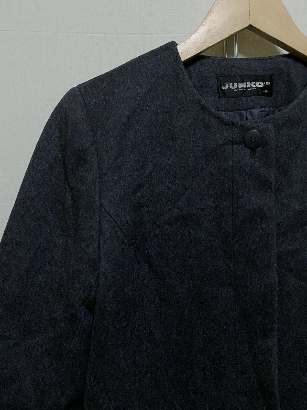 Japanese Brand × Junko Shimada Junko Koshino Long Coat Wool Size M / US 6-8 / IT 42-44 - 2 Thumbnail