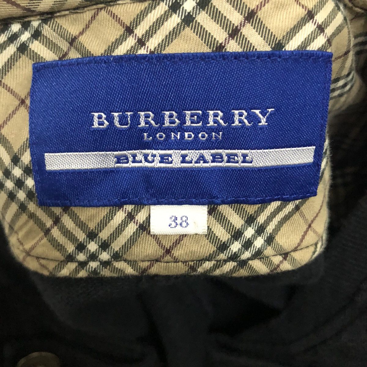 Burberry Vintage Burberry London Blue Rebel Jacket Size XS / US 0-2 / IT 36-38 - 10 Thumbnail