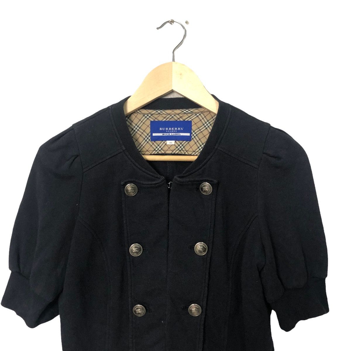Burberry Vintage Burberry London Blue Rebel Jacket Size XS / US 0-2 / IT 36-38 - 4 Thumbnail