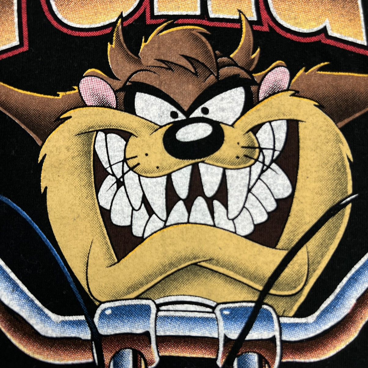 Harley Davidson 1995 Looney Tunes Sturgis Tazmanian Devil T Shirt Biker Tee Size US L / EU 52-54 / 3 - 3 Thumbnail