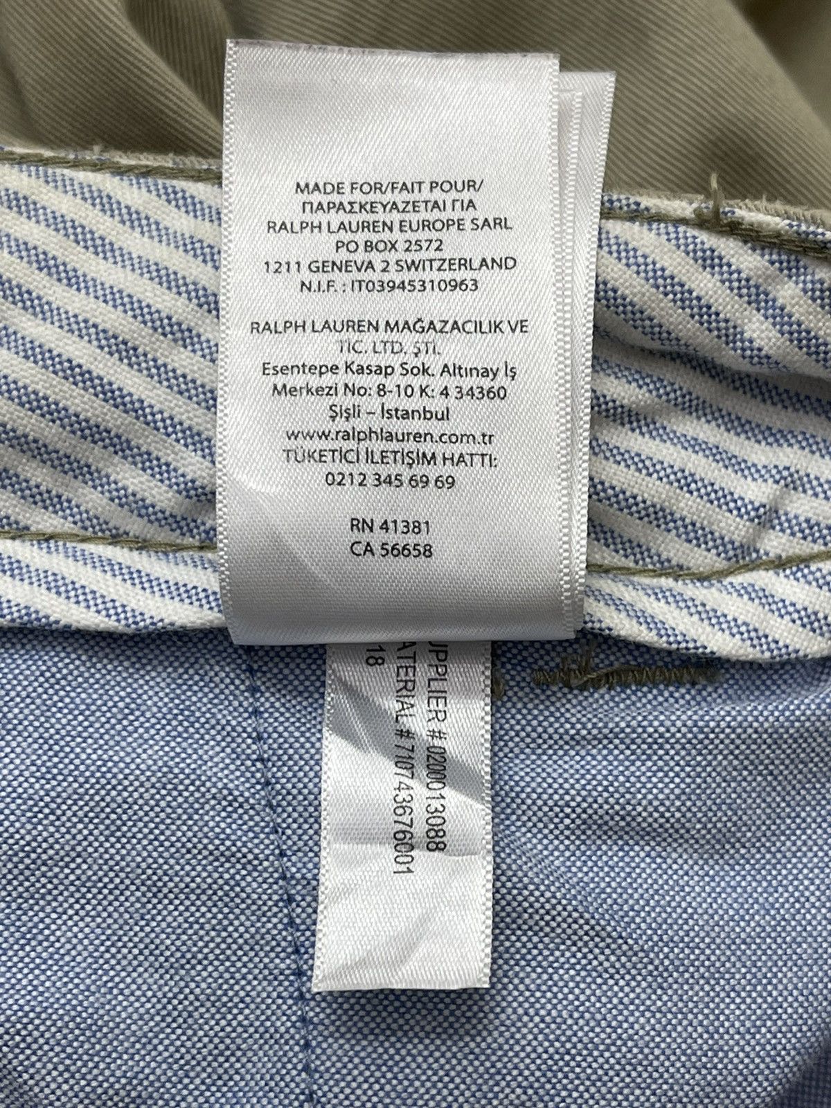 Polo Ralph Lauren Polo Ralph Lauren Sashiko Chino Pants Size US 37 - 21 Thumbnail