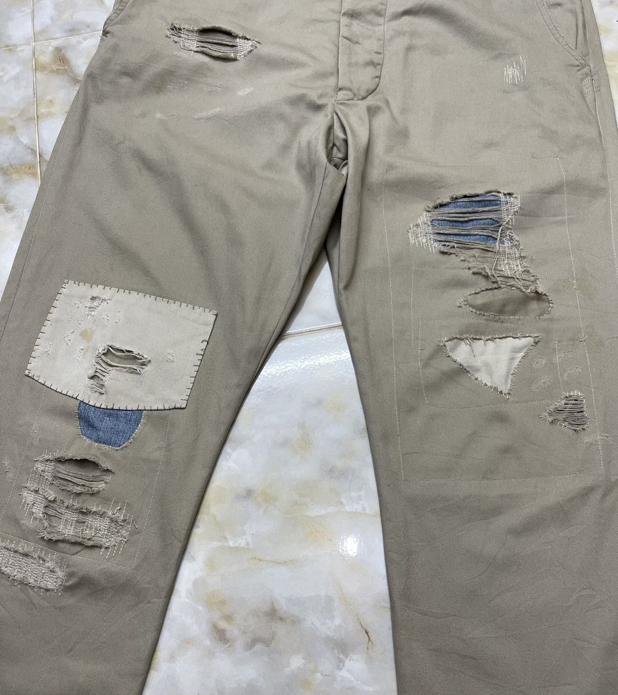 Polo Ralph Lauren Polo Ralph Lauren Sashiko Chino Pants Size US 37 - 7 Thumbnail