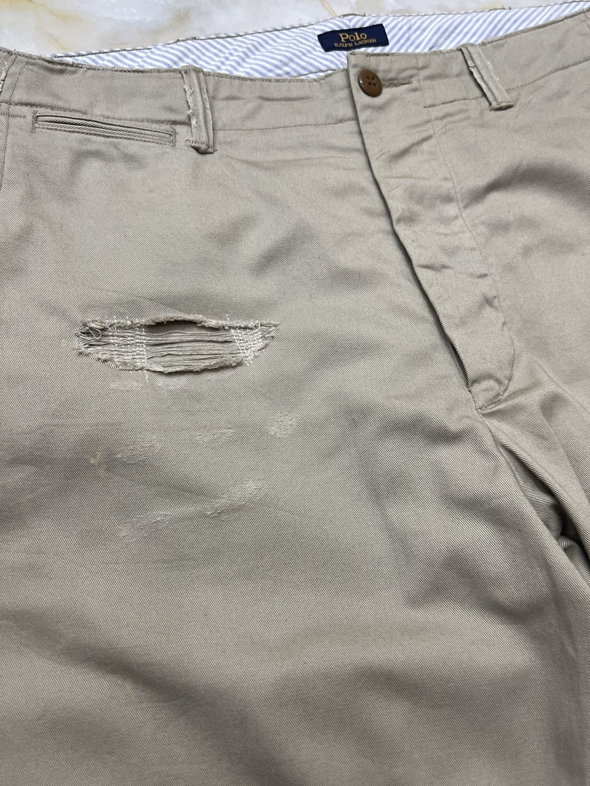 Polo Ralph Lauren Polo Ralph Lauren Sashiko Chino Pants Size US 37 - 11 Thumbnail