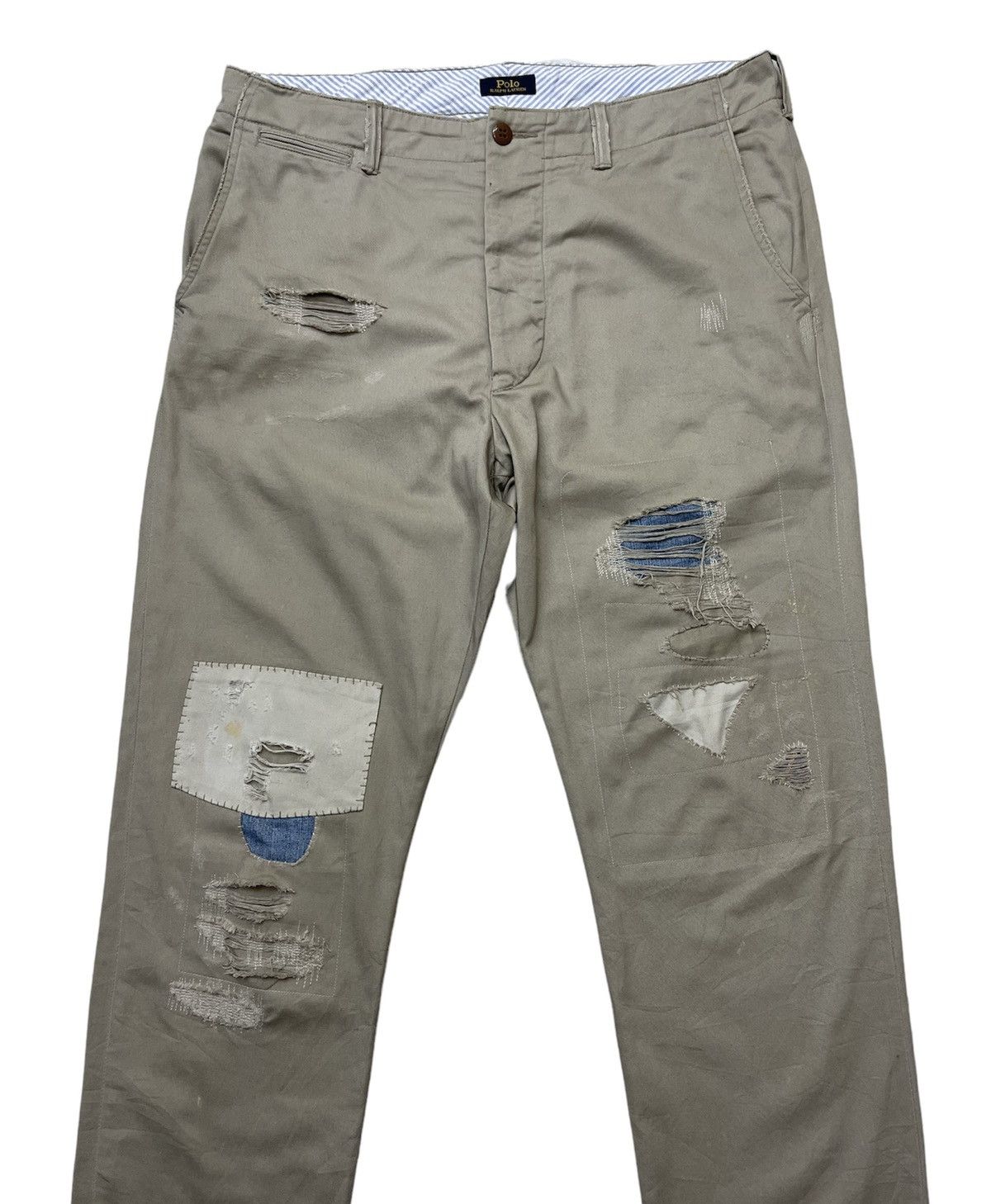 Polo Ralph Lauren Polo Ralph Lauren Sashiko Chino Pants Size US 37 - 3 Thumbnail