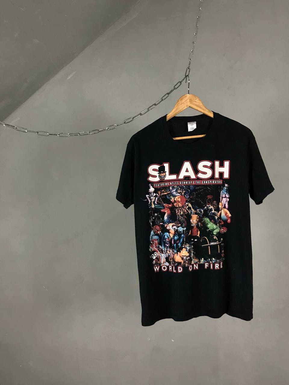 Band Tees × Vintage Slash 2014 vintage rock band tour tee Size US L / EU 52-54 / 3 - 1 Thumbnail