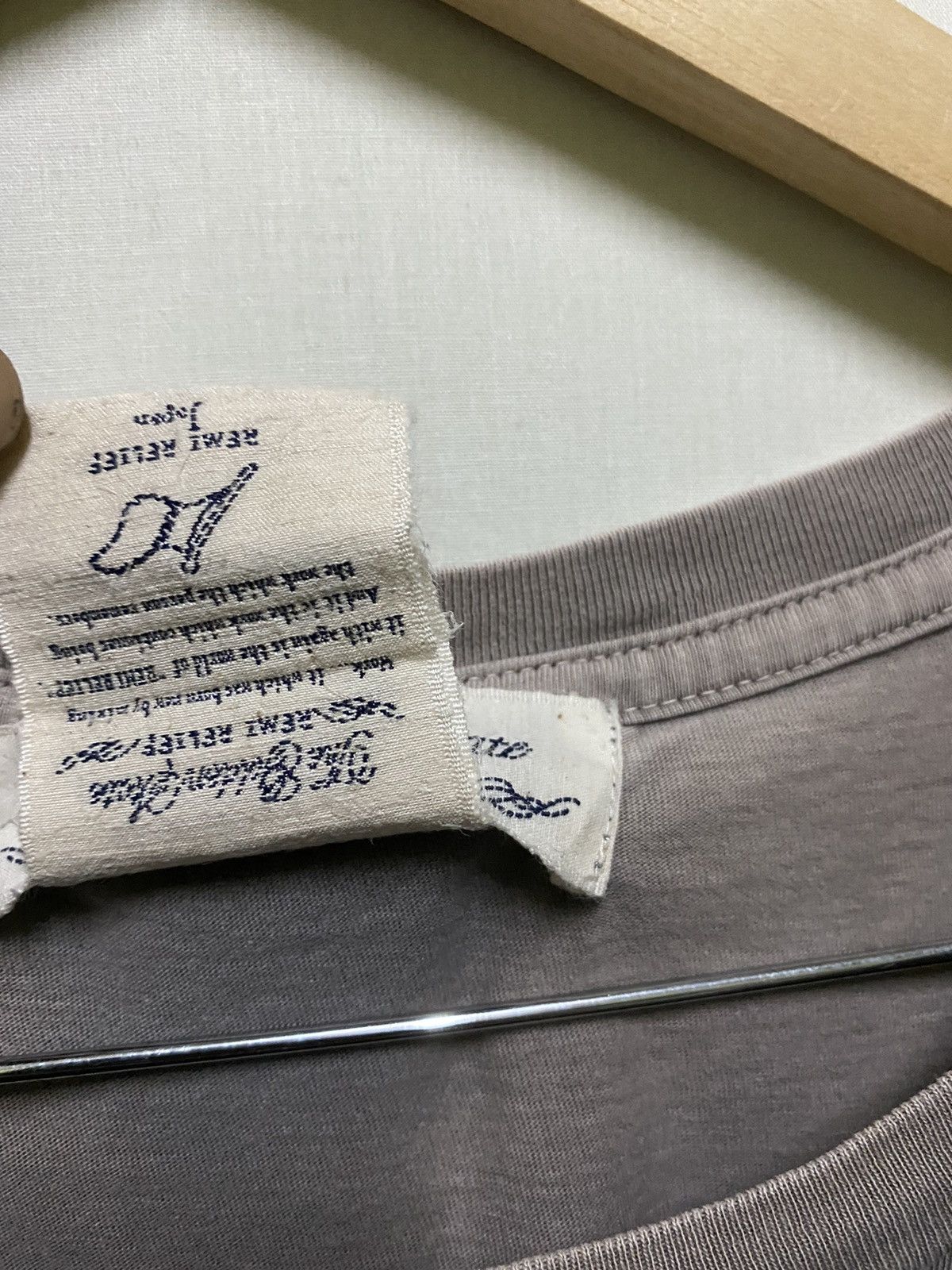 Japanese Brand × Remi Relief REMI RELIEF T Shirt Pocket Plain Sun Faded Size US M / EU 48-50 / 2 - 6 Thumbnail