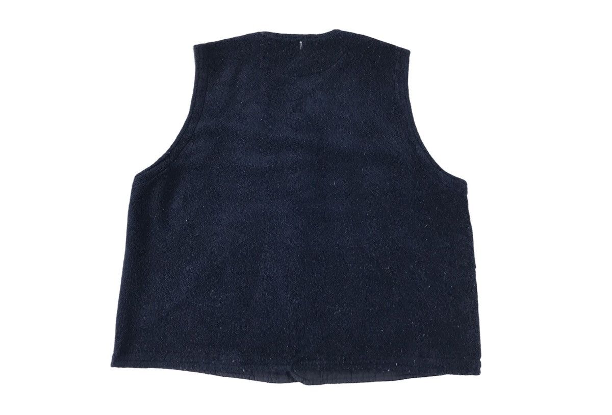 Japanese Brand × Lacoste × Vintage Lacoste Dark Blue Insulated Wool Fleece Vest K1111j Size US XL / EU 56 / 4 - 5 Thumbnail