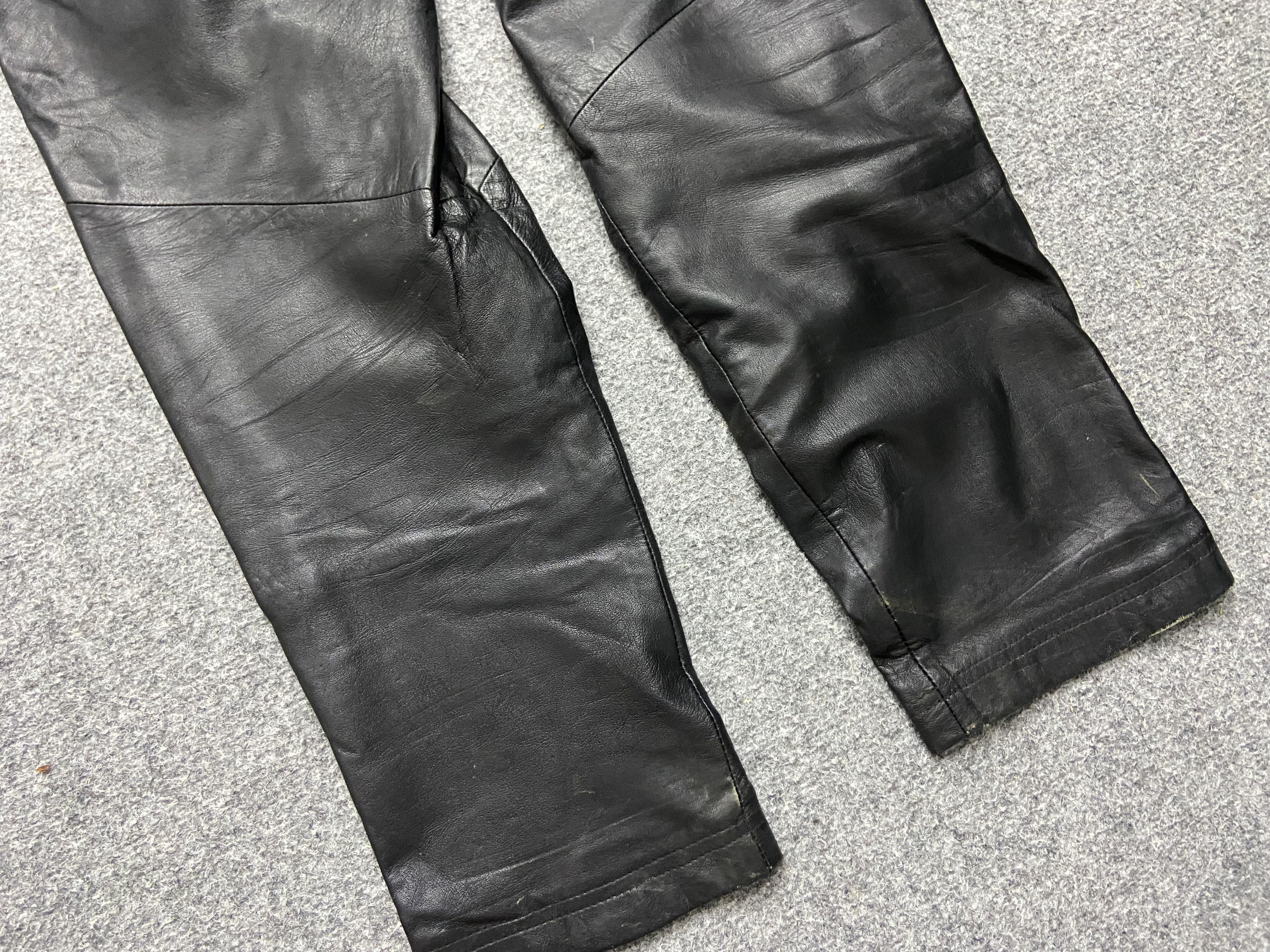 Leather × Vintage Vintage Leather Pants Size US 31 - 10 Thumbnail