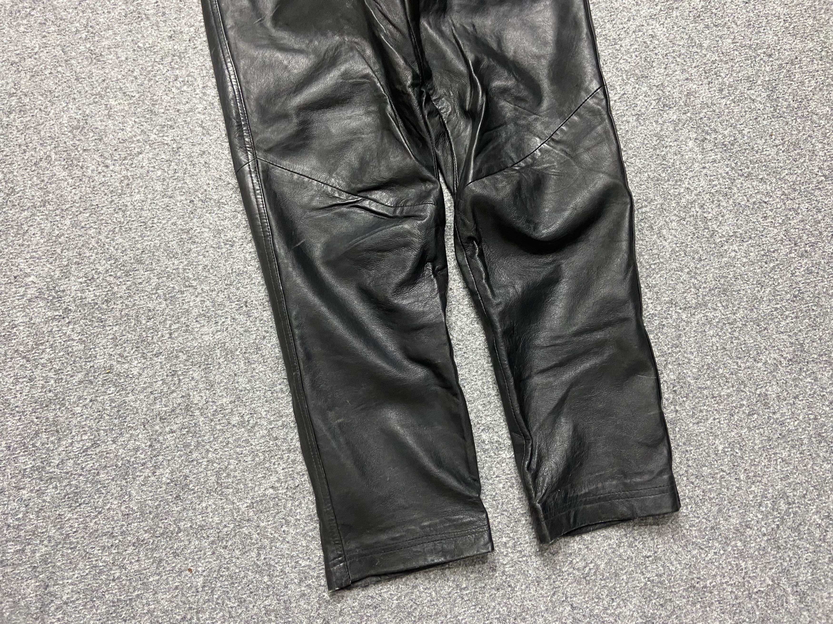Leather × Vintage Vintage Leather Pants Size US 31 - 3 Thumbnail