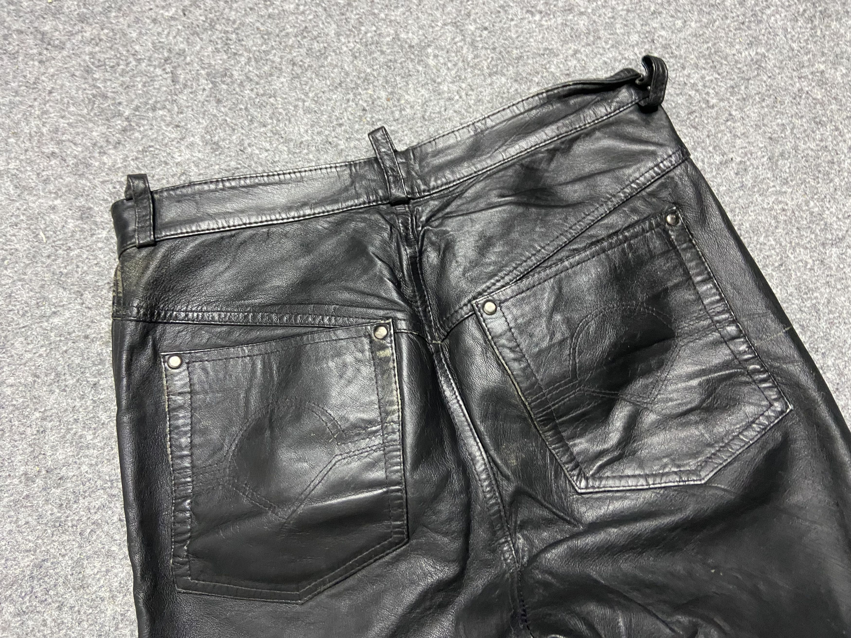 Leather × Vintage Vintage Leather Pants Size US 31 - 9 Thumbnail