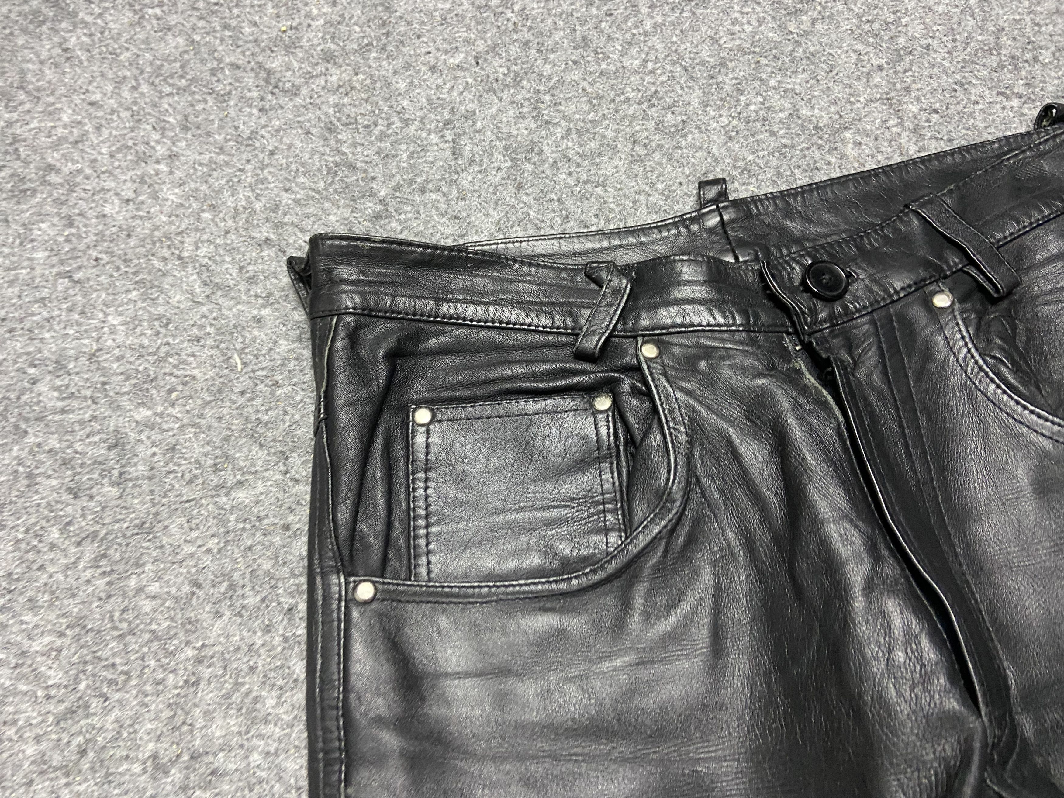 Leather × Vintage Vintage Leather Pants Size US 31 - 5 Thumbnail