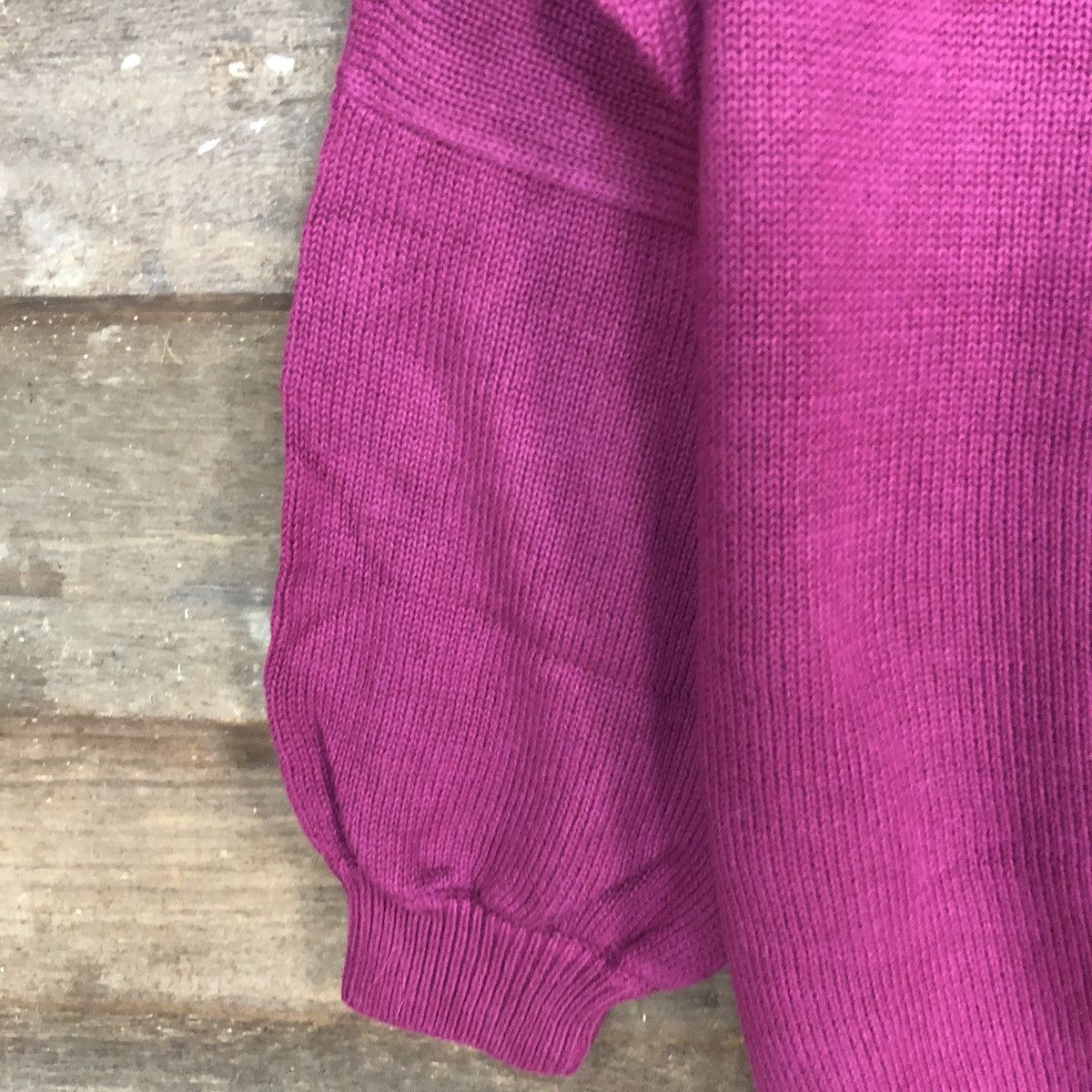 Homespun Knitwear × Japanese Brand N'or Label japan Purple Knitwear #5383 Size US L / EU 52-54 / 3 - 6 Thumbnail