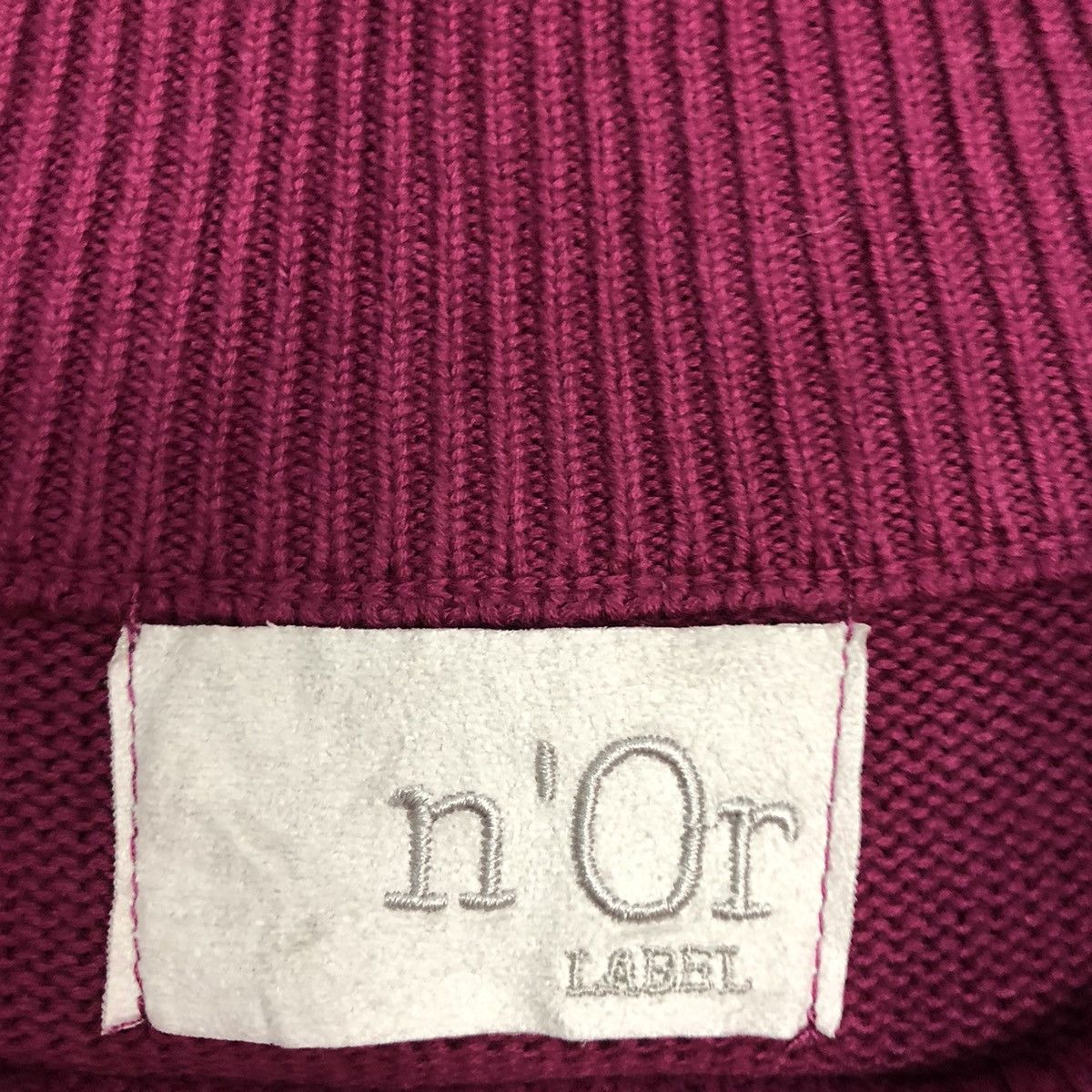 Homespun Knitwear × Japanese Brand N'or Label japan Purple Knitwear #5383 Size US L / EU 52-54 / 3 - 11 Thumbnail