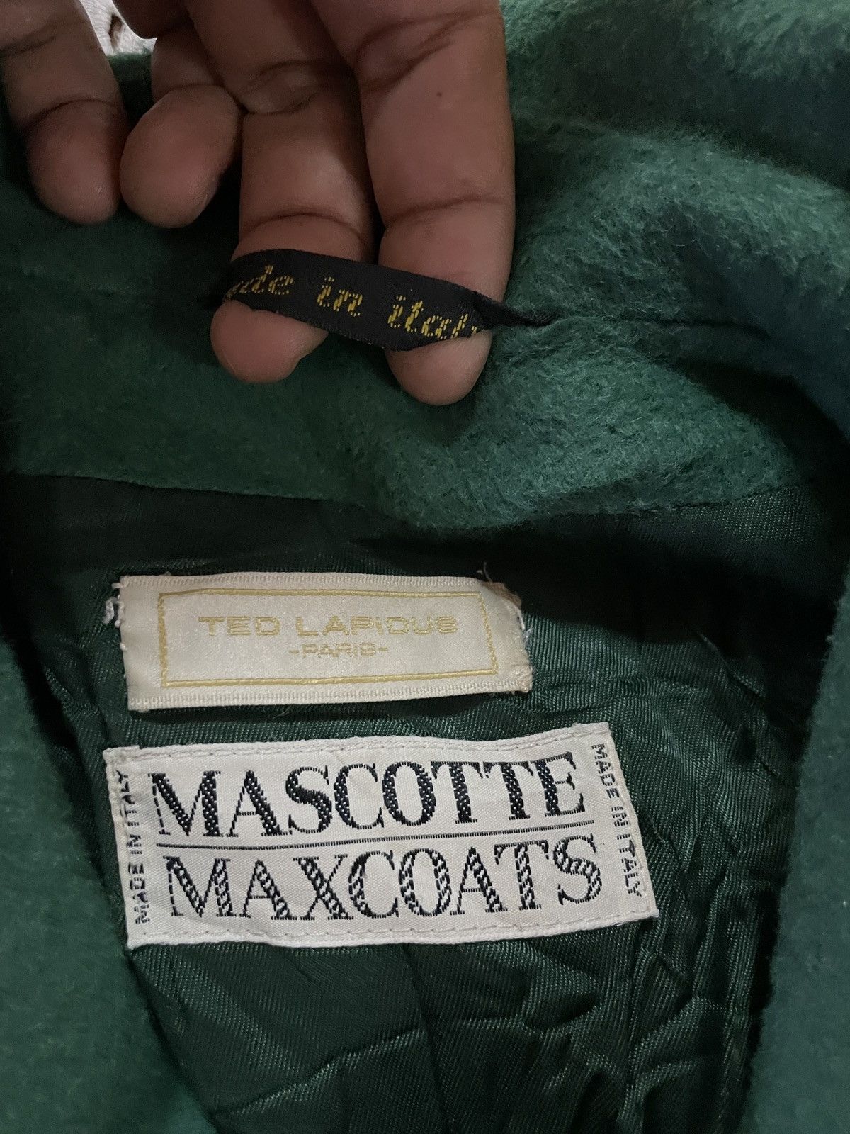 TED LAPIDUS × Vintage Vintage Ted Lapidus Paris Mascotte Maxcoats Long Coat 42 Size M / US 6-8 / IT 42-44 - 5 Thumbnail
