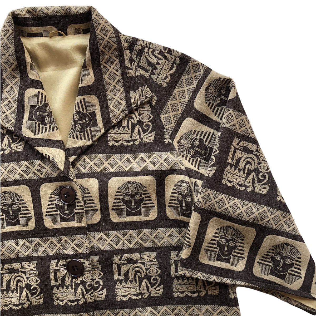 Vintage Vintage Pharaoh Full Abstract Women Jacket Size S / US 4 / IT 40 - 3 Thumbnail