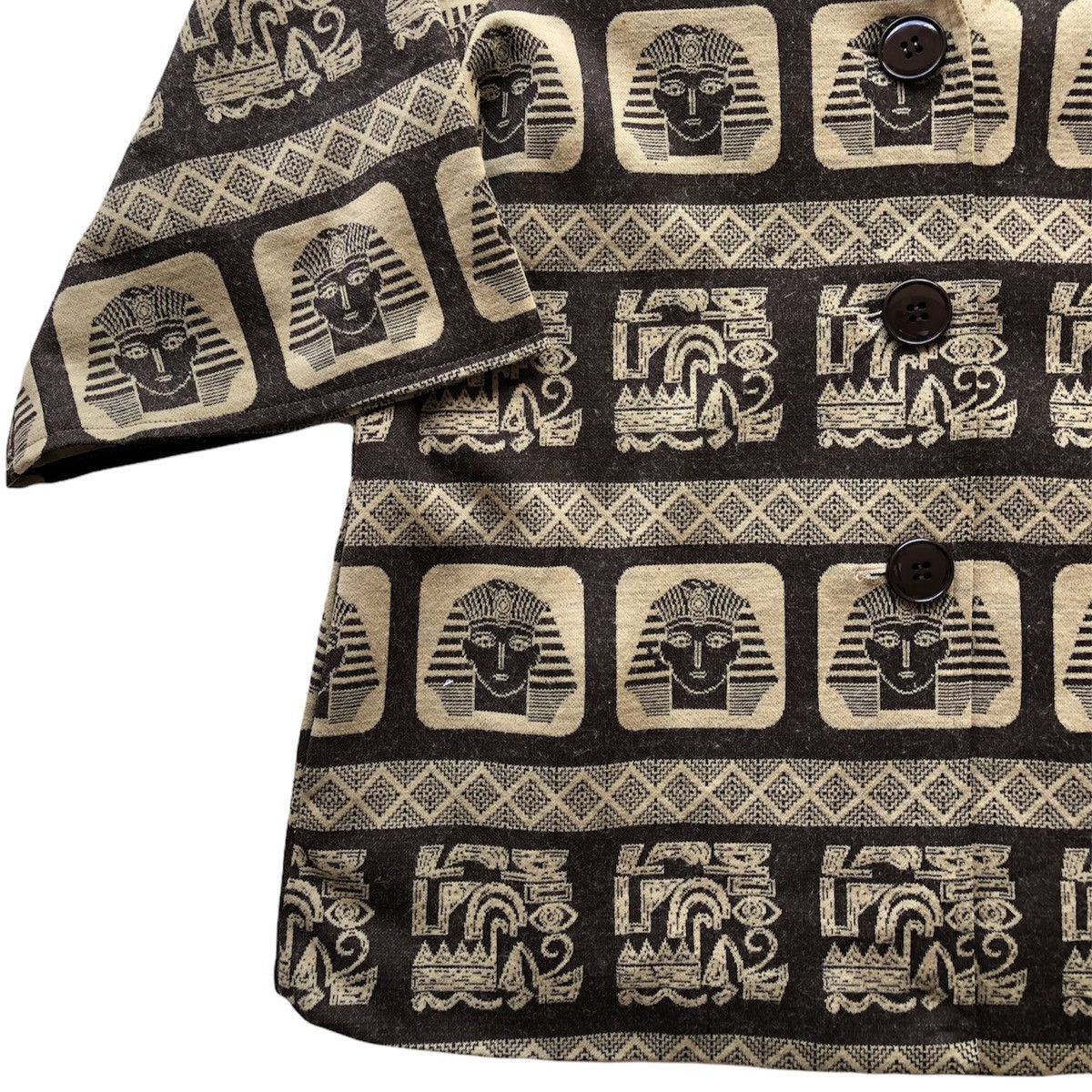 Vintage Vintage Pharaoh Full Abstract Women Jacket Size S / US 4 / IT 40 - 4 Thumbnail