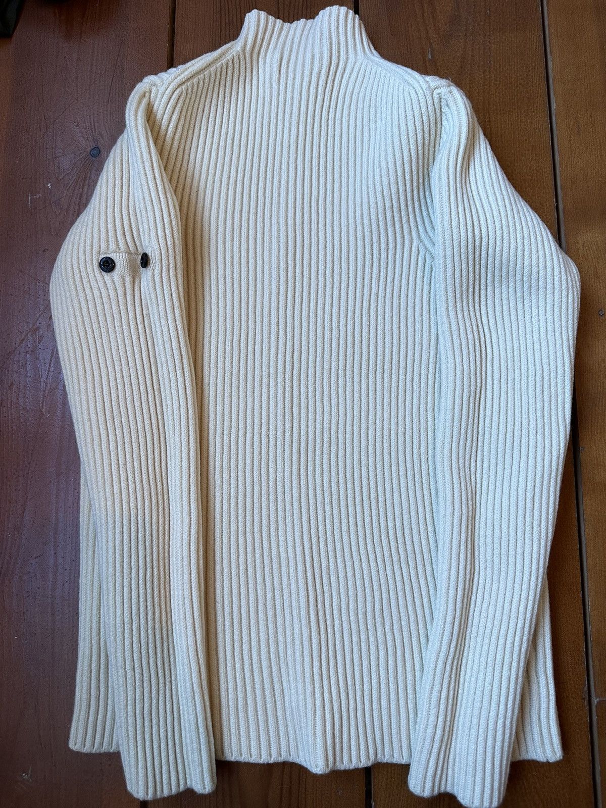 Stone Island Roll neck Wool Knit Size US L / EU 52-54 / 3 - 3 Thumbnail