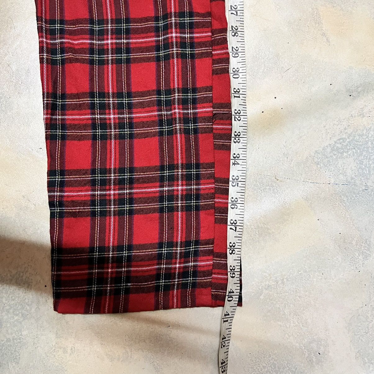 Japanese Brand Punk Bondage Red Tartan Seditionaries Pants Size US 28 / EU 44 - 16 Thumbnail