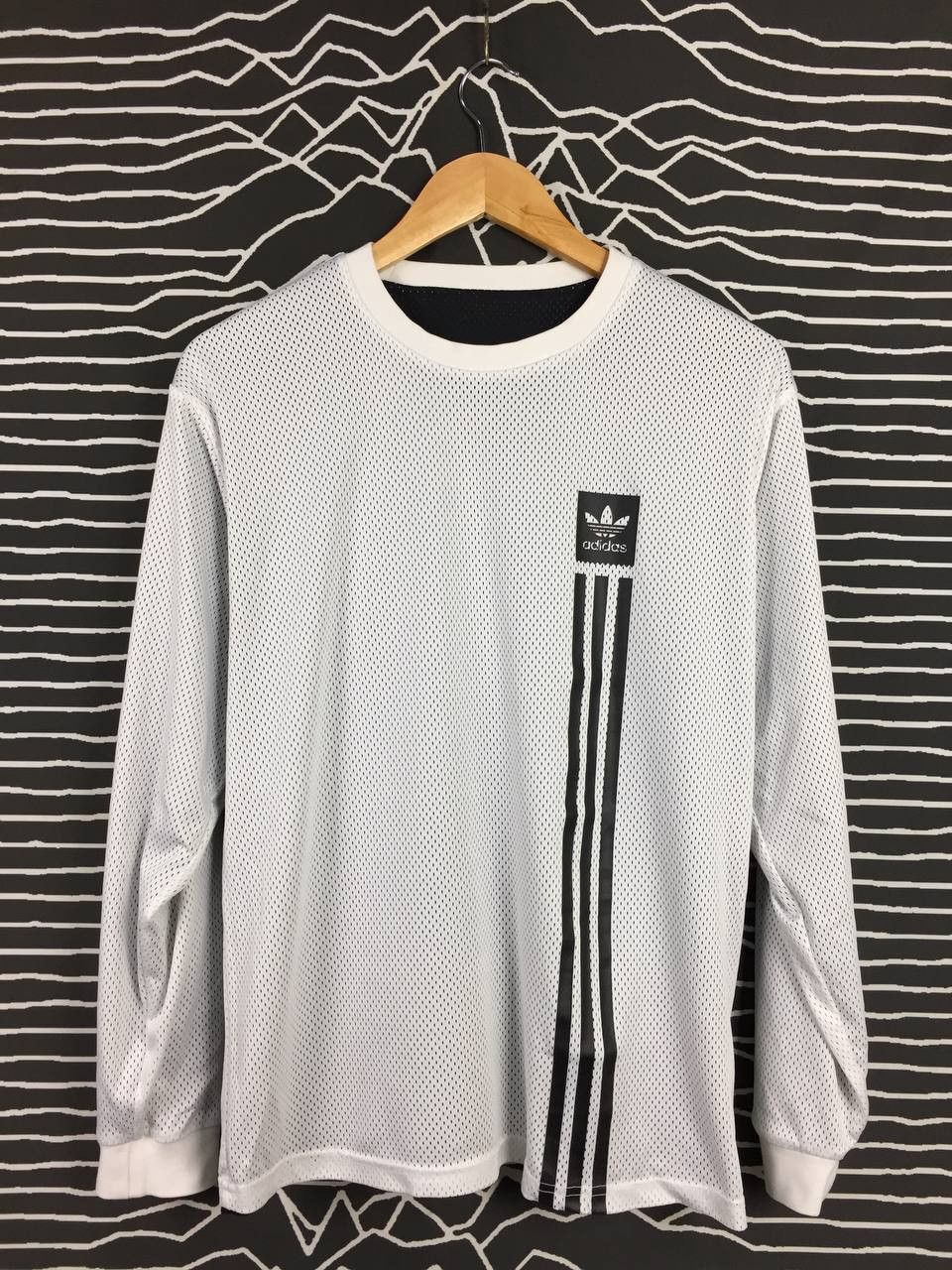 Adidas Adidas Reversible Original Skateboarding Longsleeve Tee Size US L / EU 52-54 / 3 - 8 Thumbnail