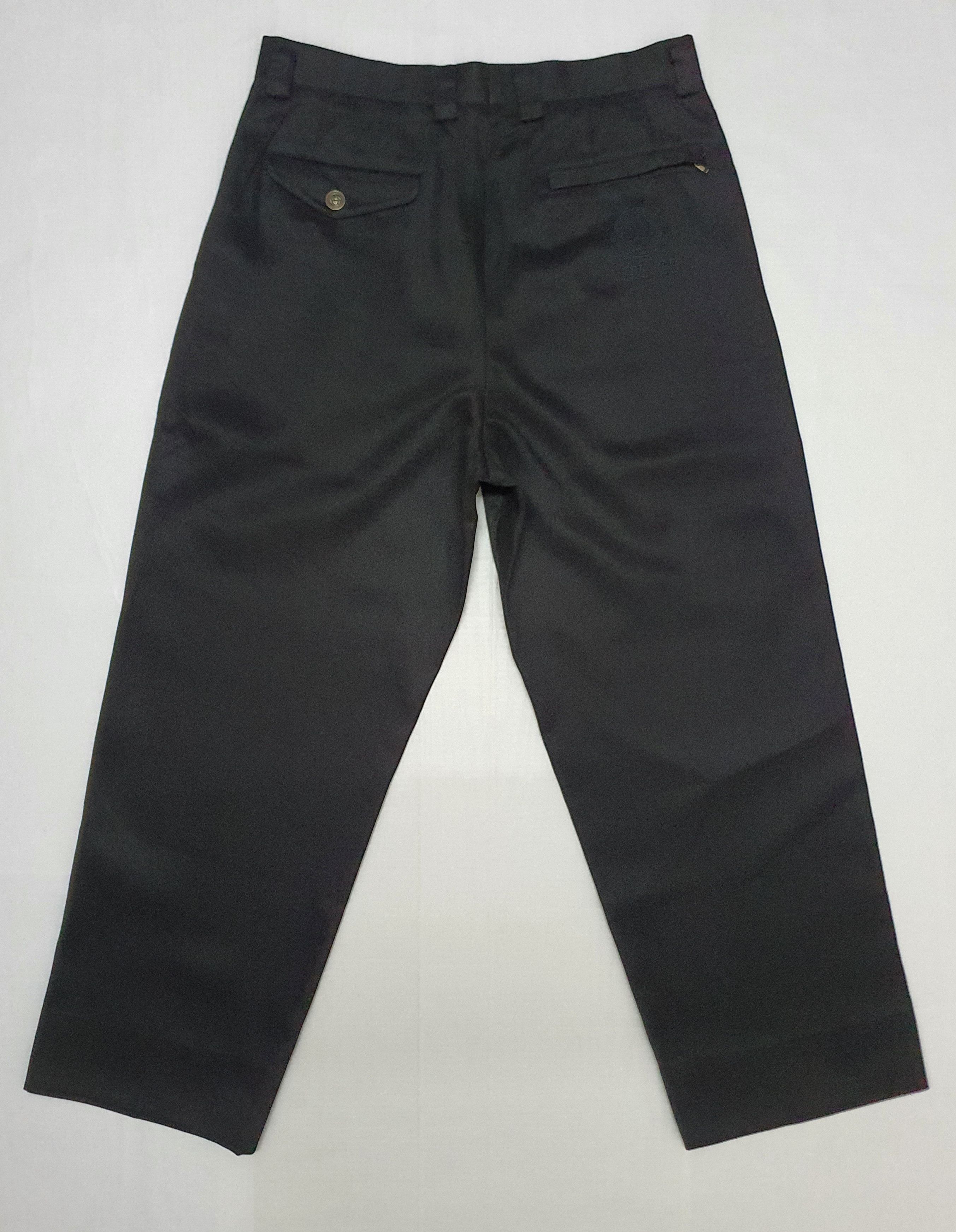 Versace Waist 31" VERSACE JEANS COUTURE Black Pants. Size US 31 - 5 Thumbnail