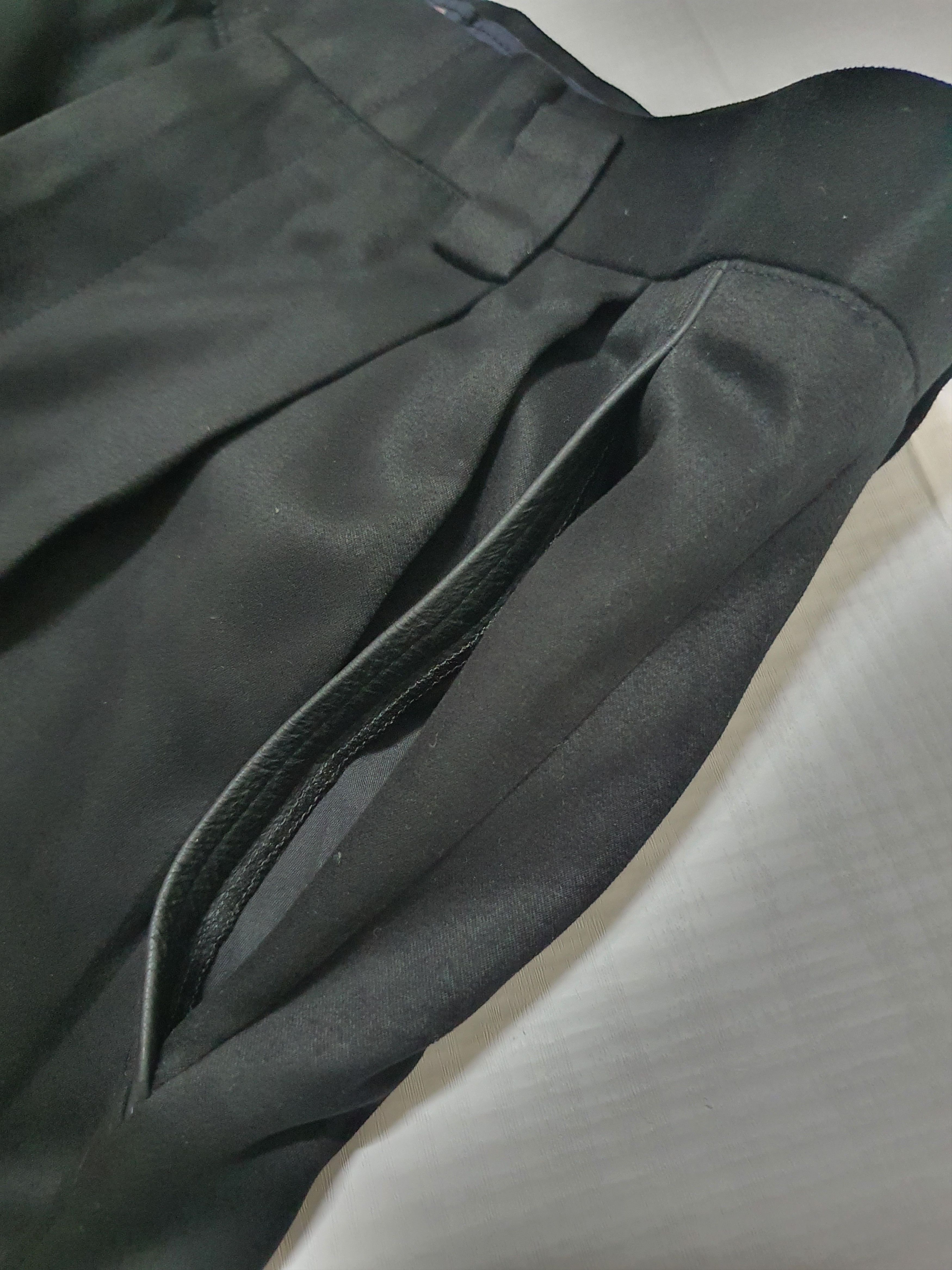 Versace Waist 31" VERSACE JEANS COUTURE Black Pants. Size US 31 - 15 Thumbnail