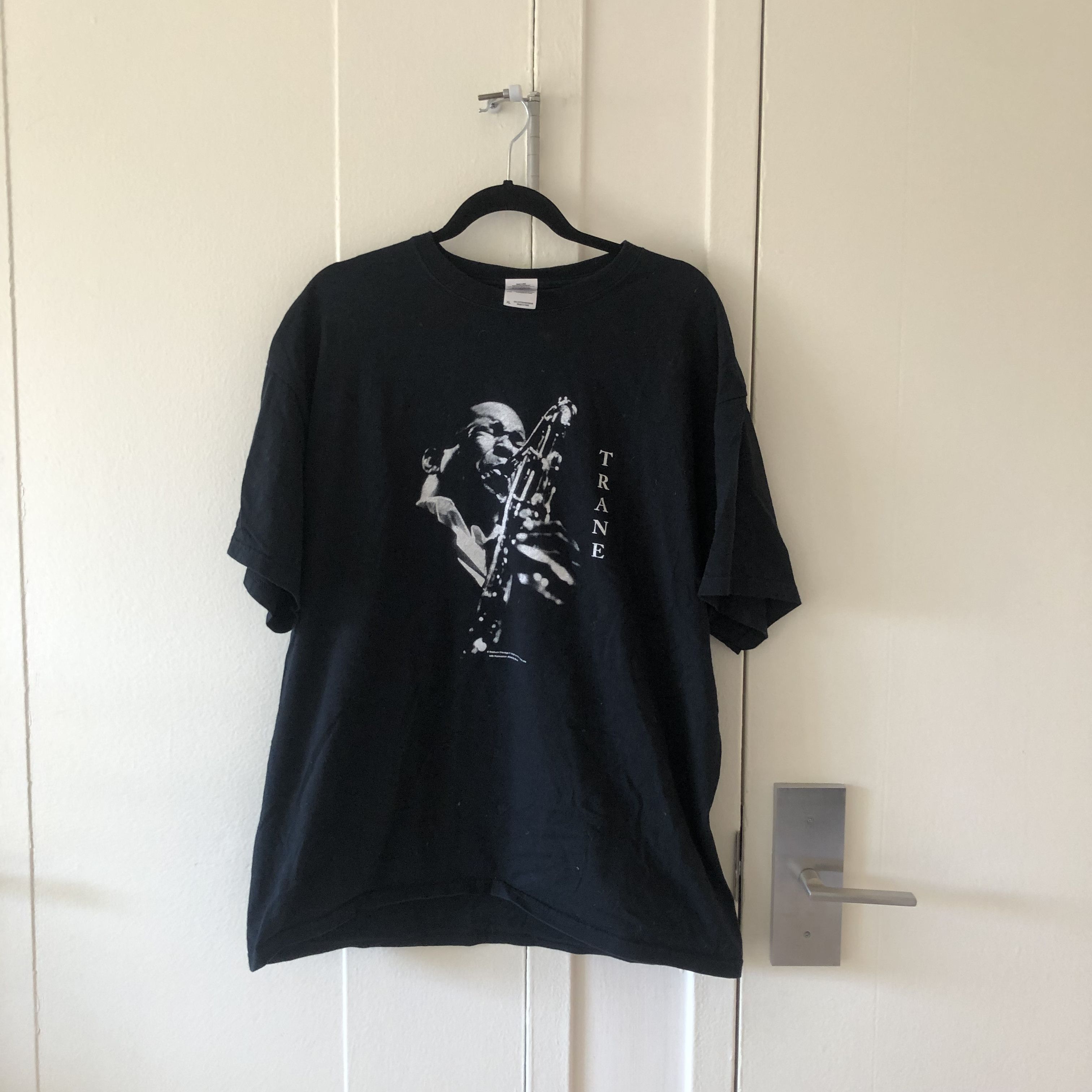 image of Band Tees x Vintage Coltrane Tee in Black, Men's (Size XL)