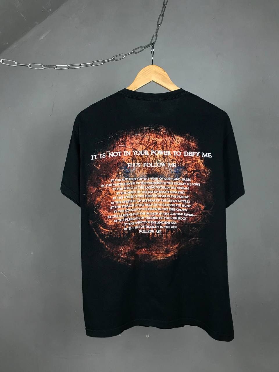 Band Tees × Vintage Eluveitie vintage rock band overprinted metal tee Size US M / EU 48-50 / 2 - 2 Thumbnail