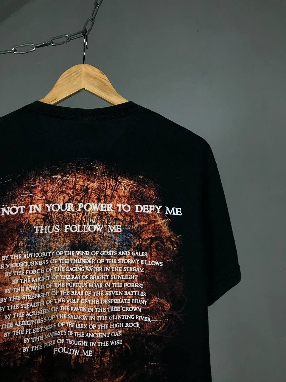 Band Tees × Vintage Eluveitie vintage rock band overprinted metal tee Size US M / EU 48-50 / 2 - 7 Thumbnail