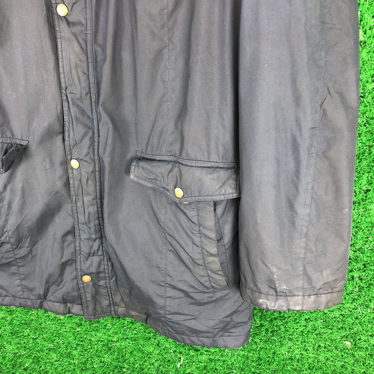 Kangol Vintage 90's Kangol Nylon Coach Long Jacket Hoodie Size US XXL / EU 58 / 5 - 3 Thumbnail