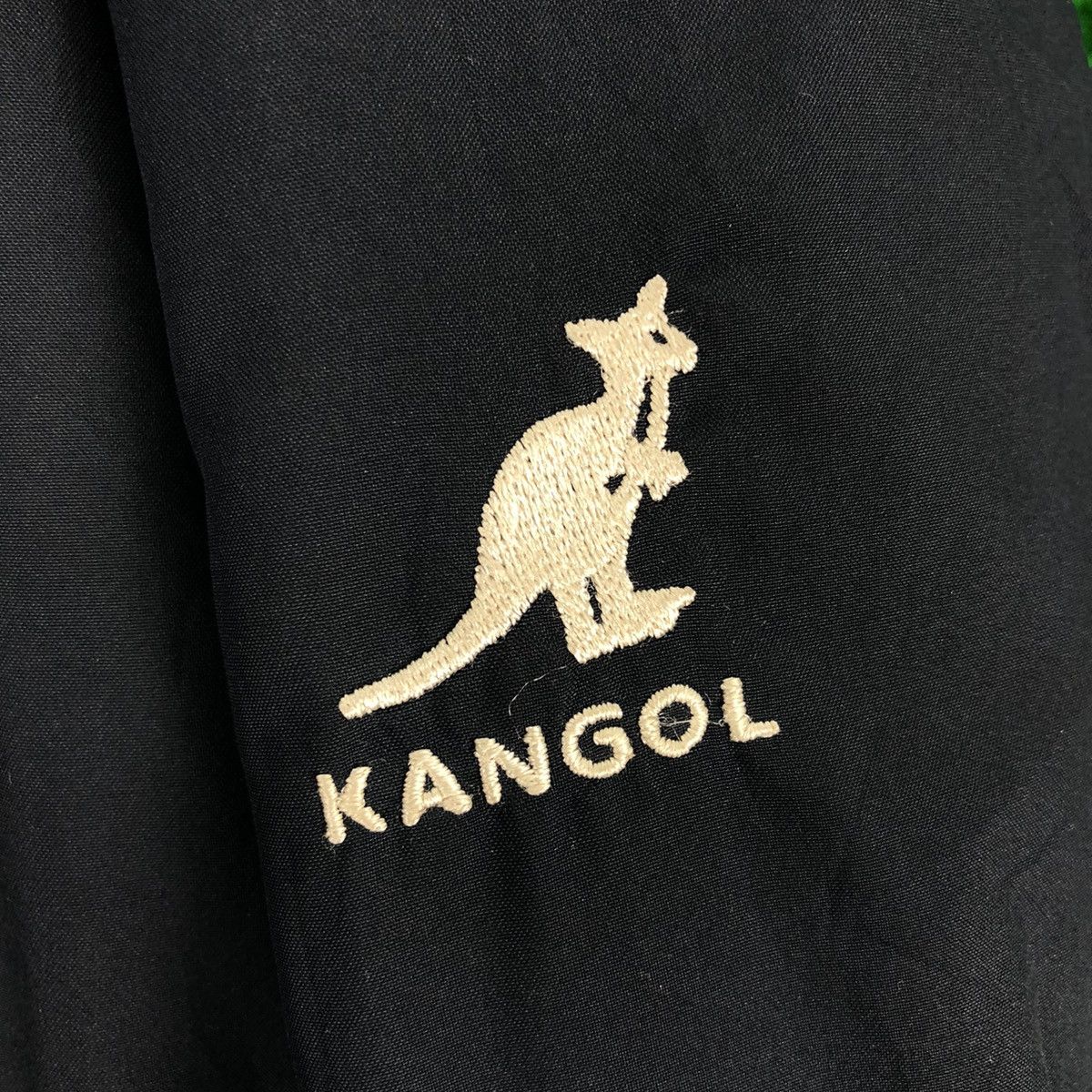 Kangol Vintage 90's Kangol Nylon Coach Long Jacket Hoodie Size US XXL / EU 58 / 5 - 8 Thumbnail