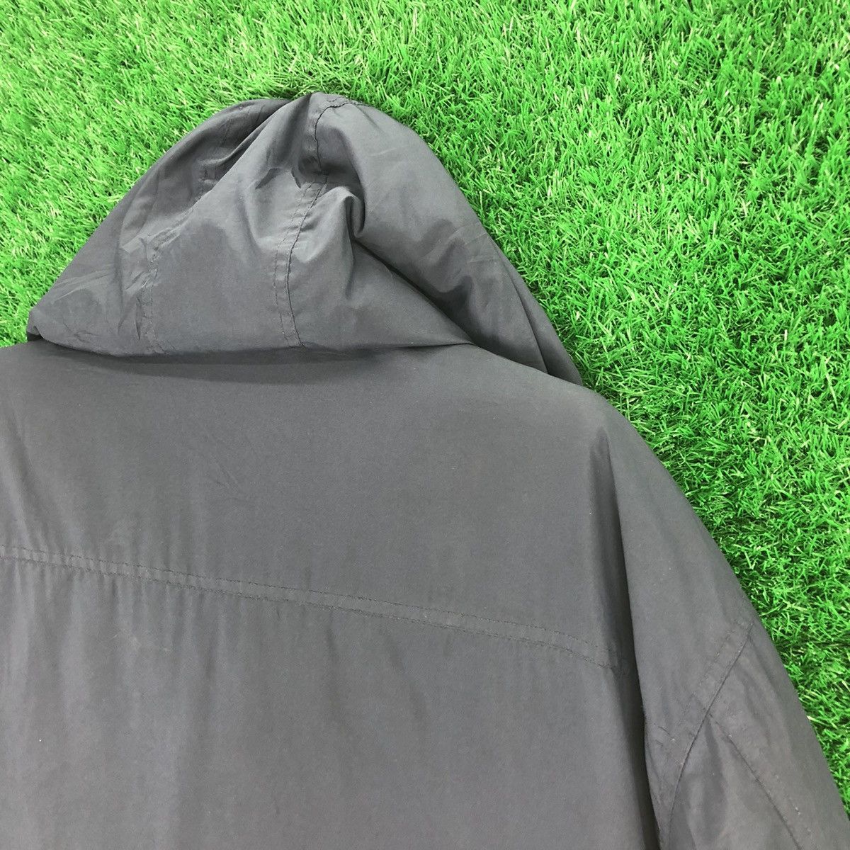 Kangol Vintage 90's Kangol Nylon Coach Long Jacket Hoodie Size US XXL / EU 58 / 5 - 5 Thumbnail