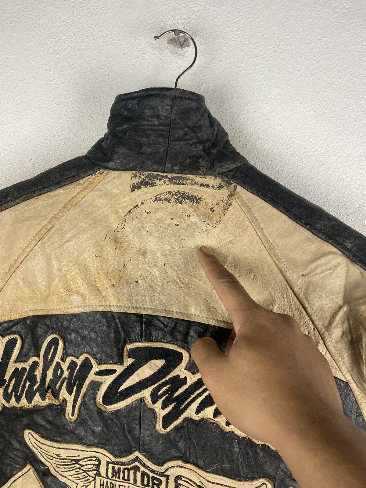 Harley Davidson HARLEY DAVIDSON VINTAGE LEATHER JACKET Size US M / EU 48-50 / 2 - 15 Thumbnail