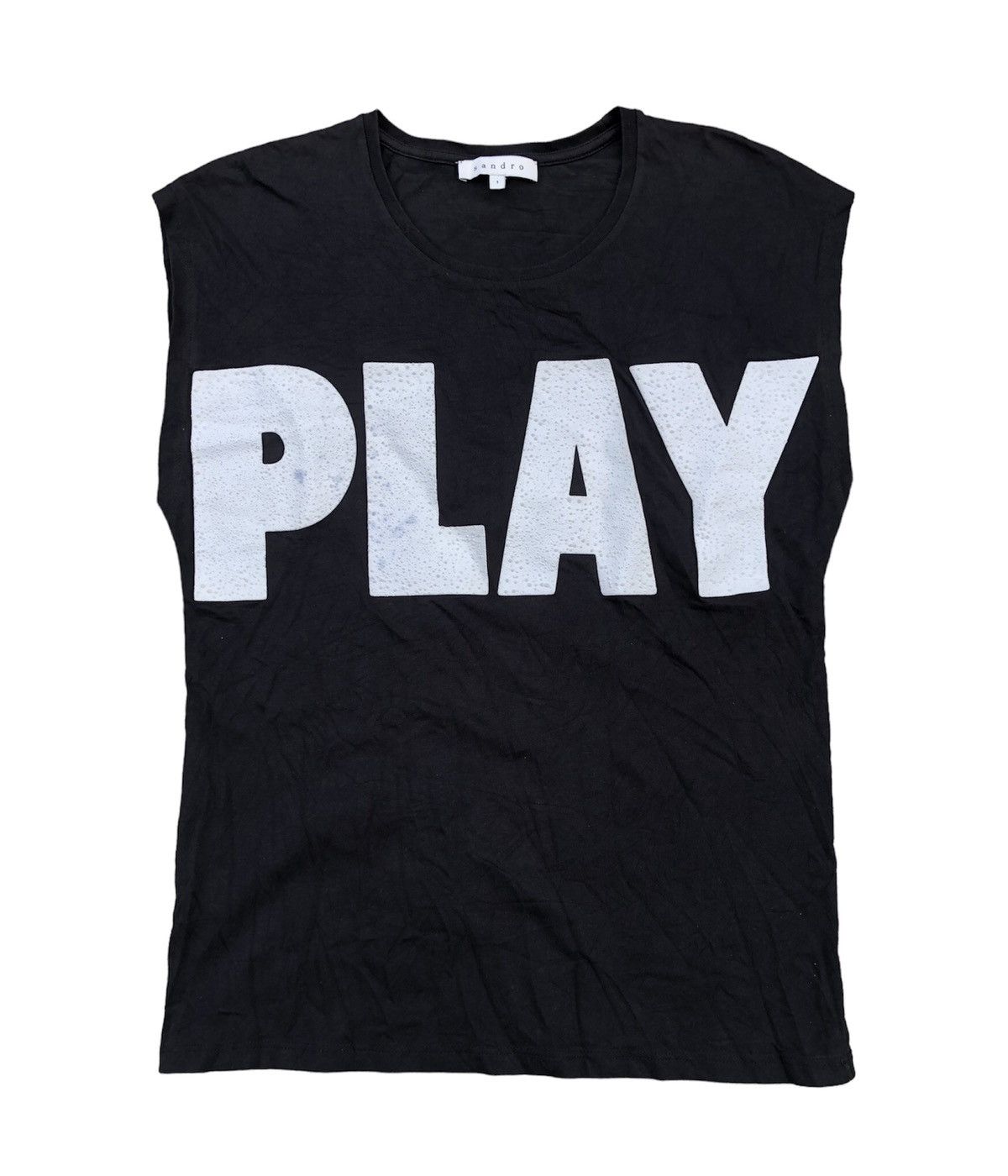 Sandro Sandro Paris Play Sleeveless Tees Size US M / EU 48-50 / 2 - 1 Thumbnail