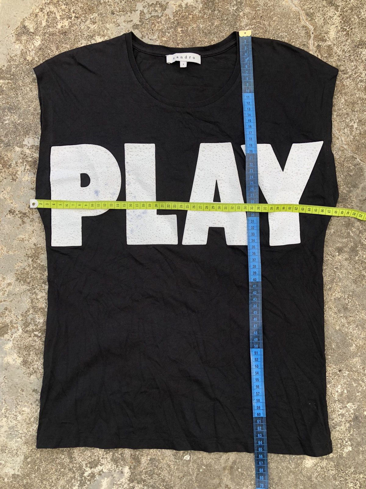 Sandro Sandro Paris Play Sleeveless Tees Size US M / EU 48-50 / 2 - 5 Thumbnail