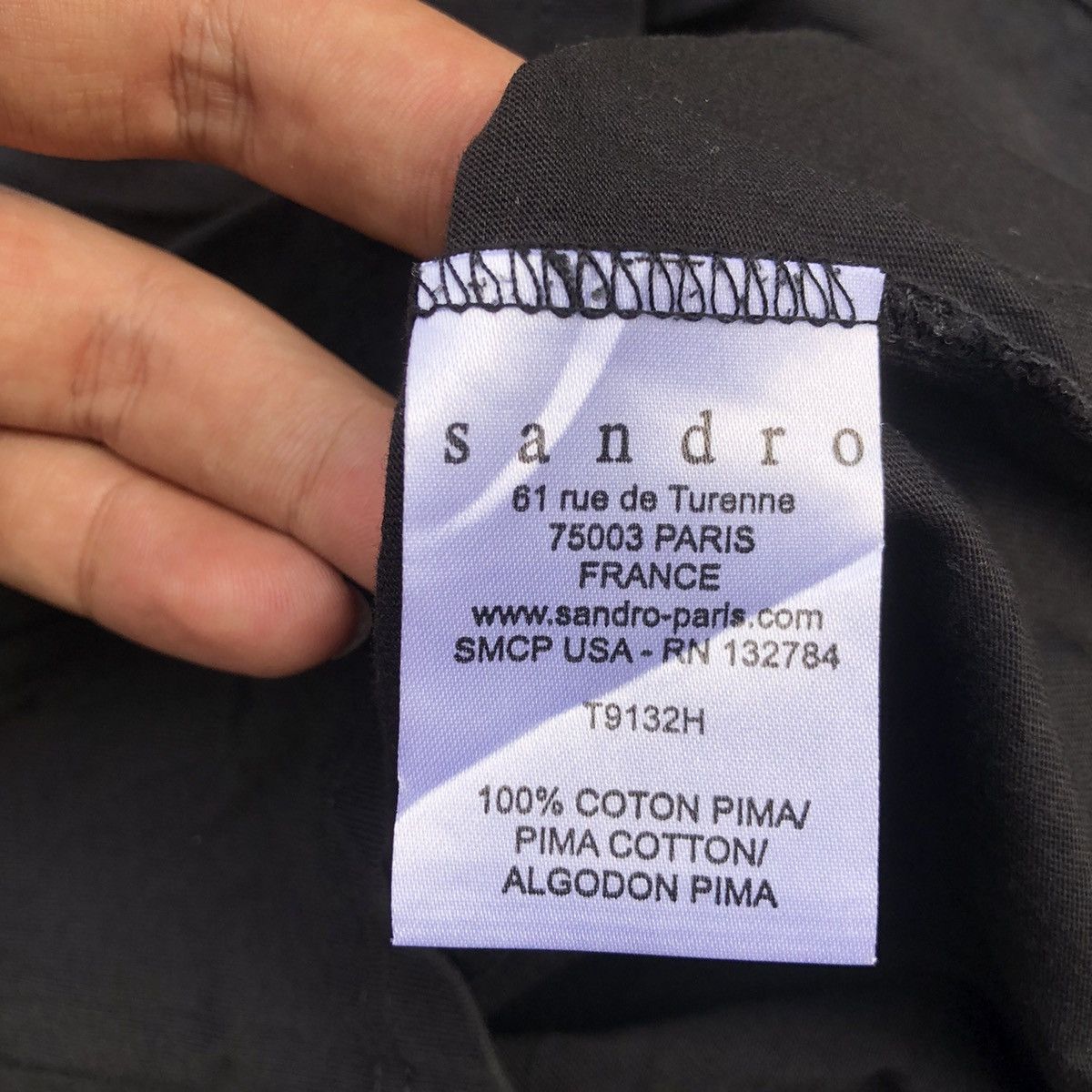 Sandro Sandro Paris Play Sleeveless Tees Size US M / EU 48-50 / 2 - 4 Thumbnail