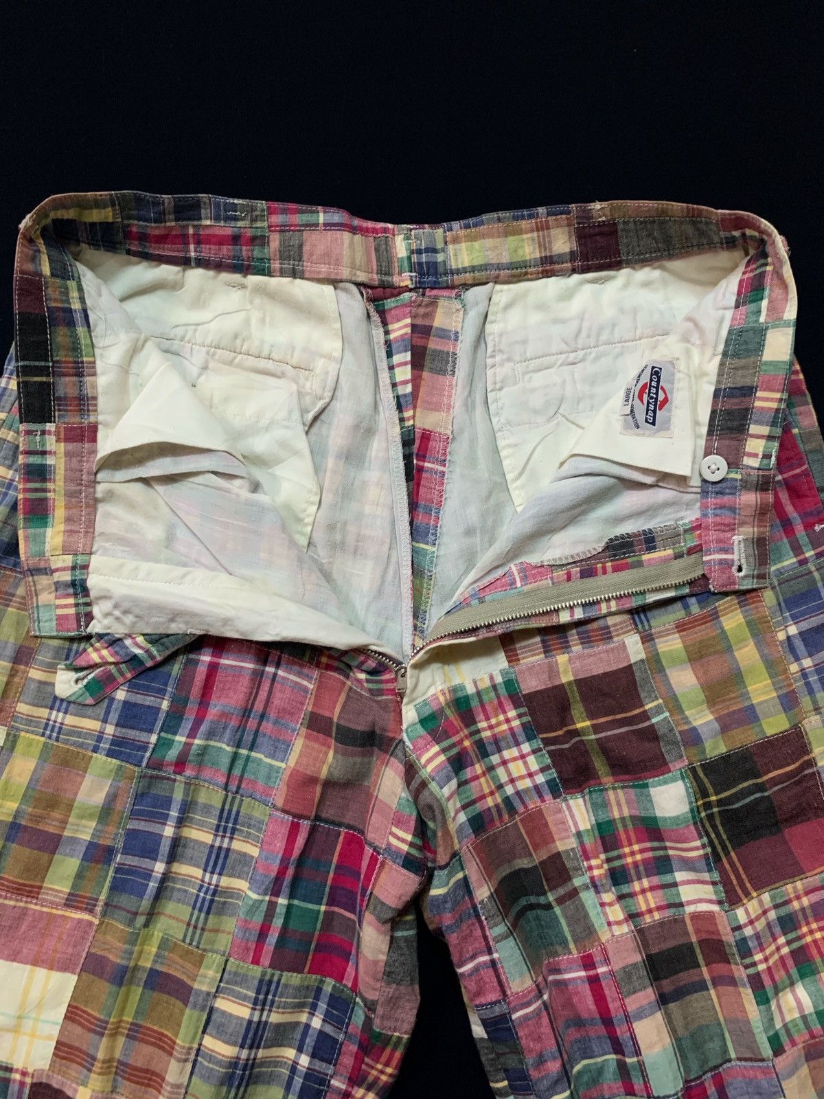 Japanese Brand Countynap Patchwork Design Pant Size US 31 - 5 Thumbnail