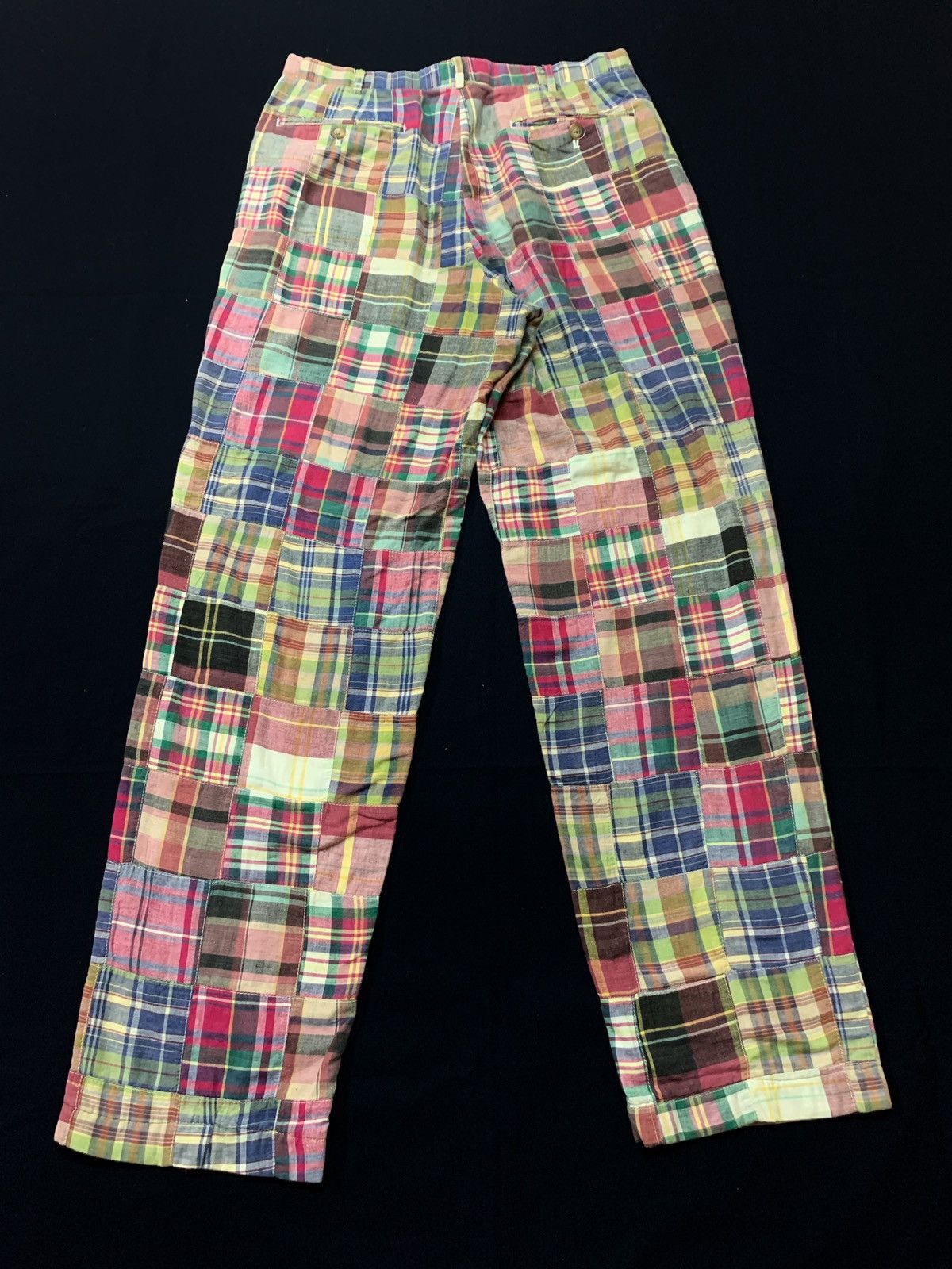 Japanese Brand Countynap Patchwork Design Pant Size US 31 - 7 Thumbnail