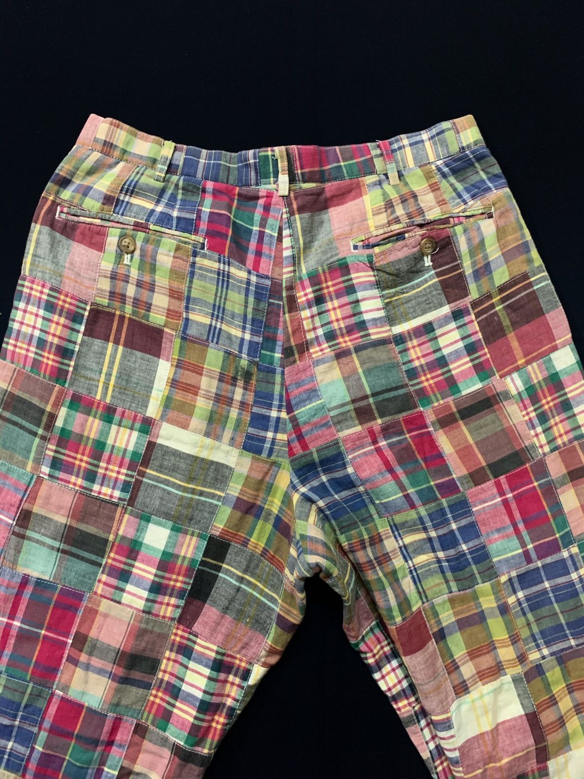 Japanese Brand Countynap Patchwork Design Pant Size US 31 - 8 Thumbnail