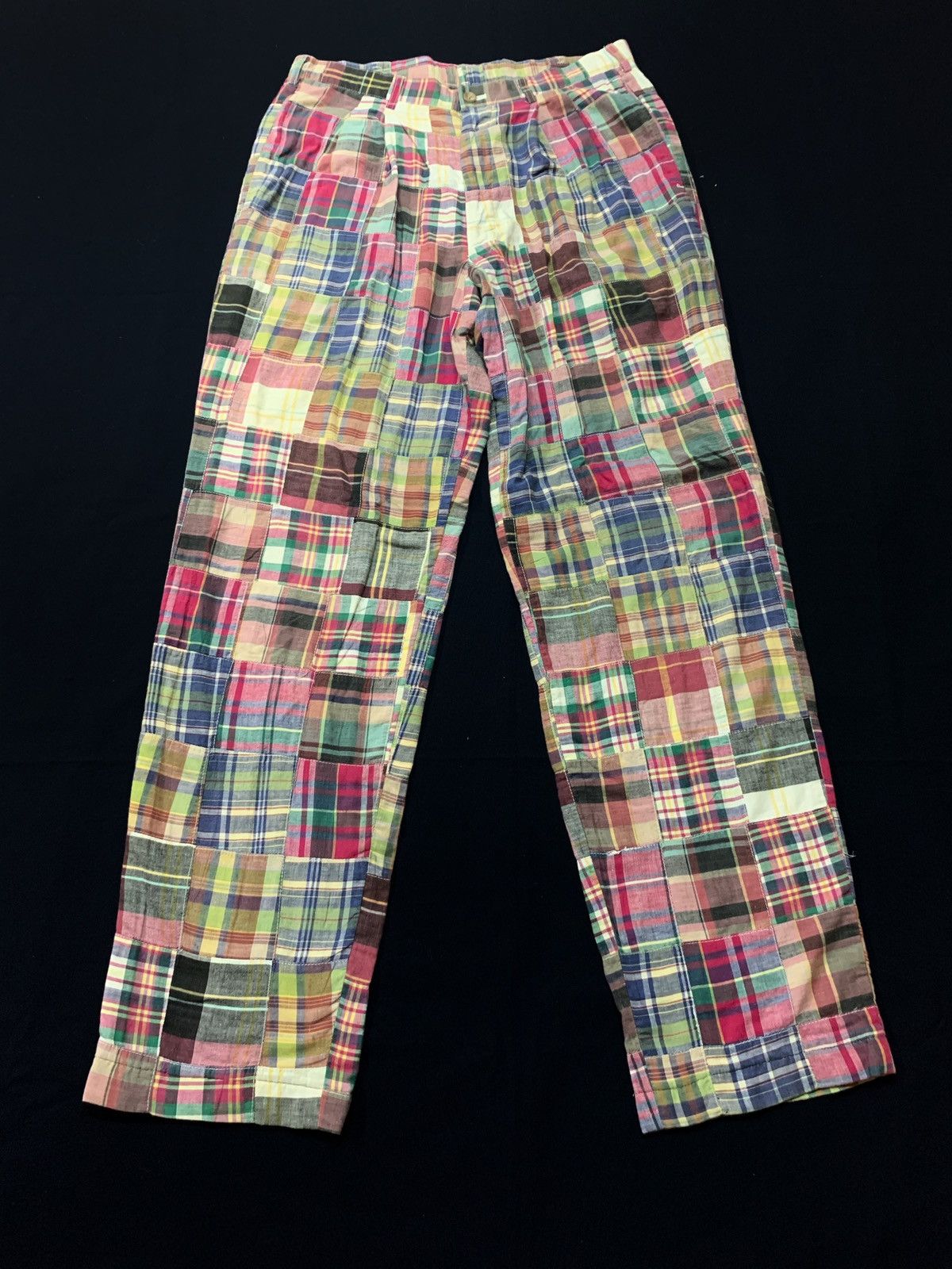Japanese Brand Countynap Patchwork Design Pant Size US 31 - 2 Thumbnail