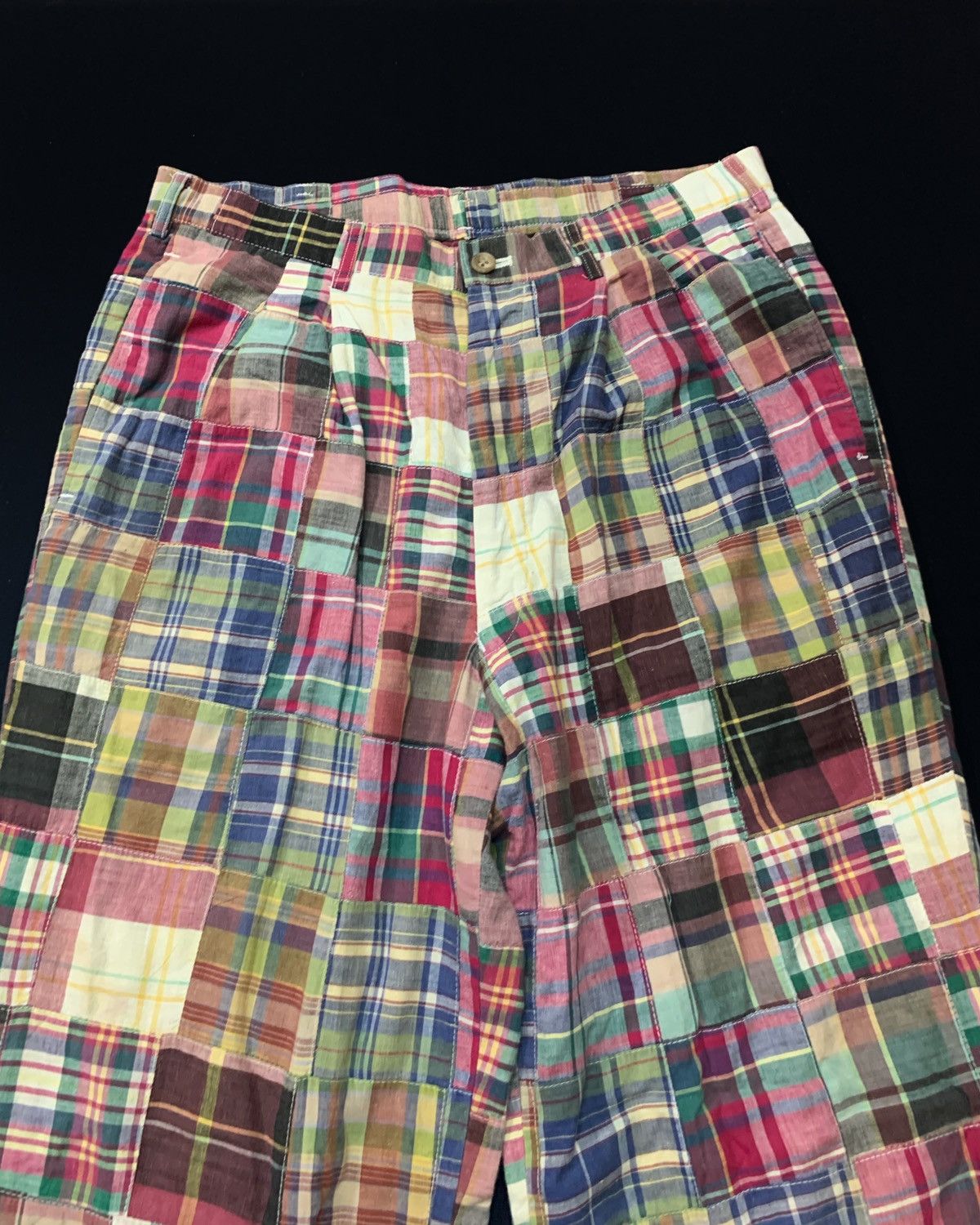 Japanese Brand Countynap Patchwork Design Pant Size US 31 - 3 Thumbnail