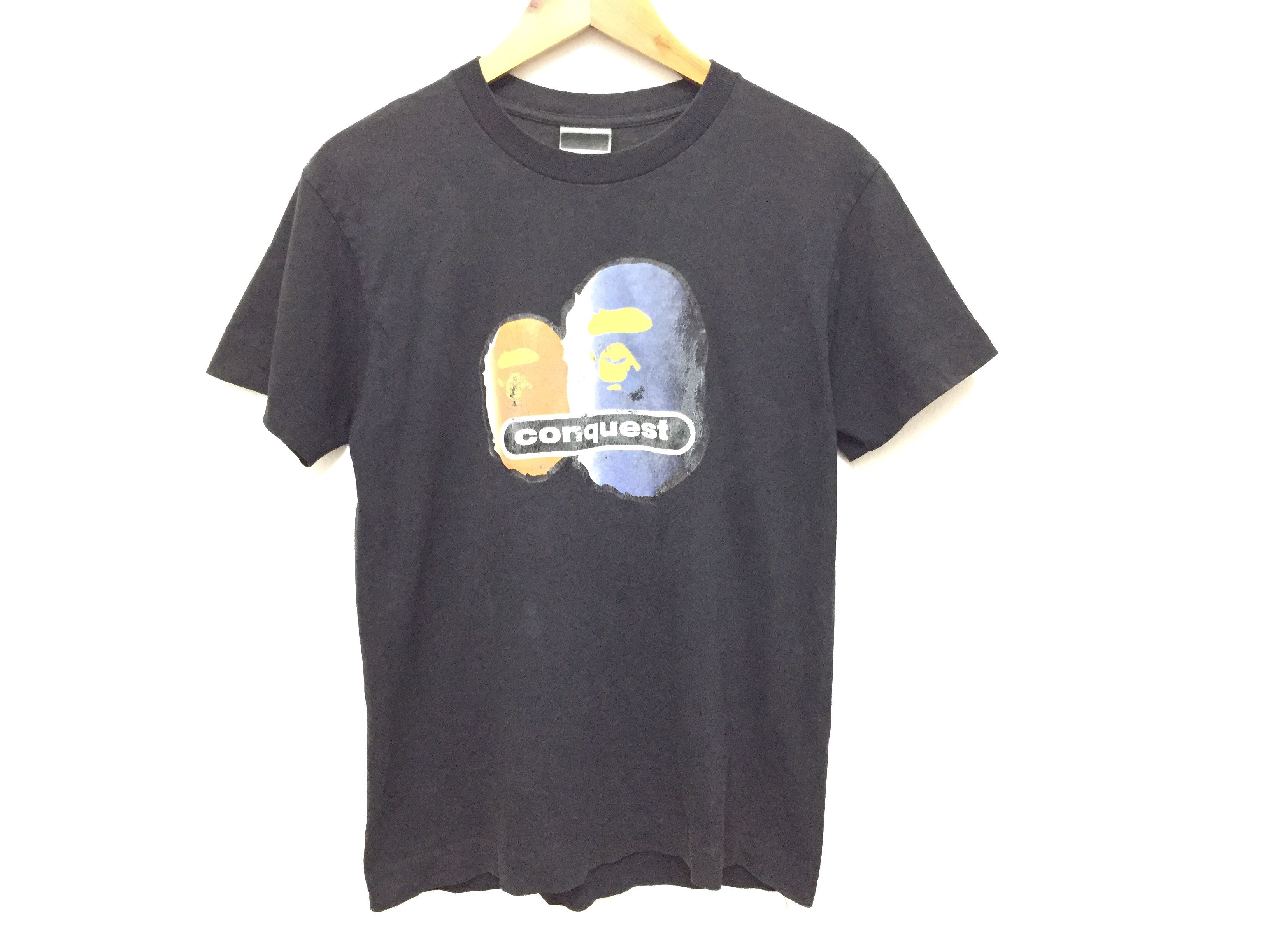 Bape × Vintage Bape Conquest Tee (1999) Size US M / EU 48-50 / 2 - 3 Thumbnail
