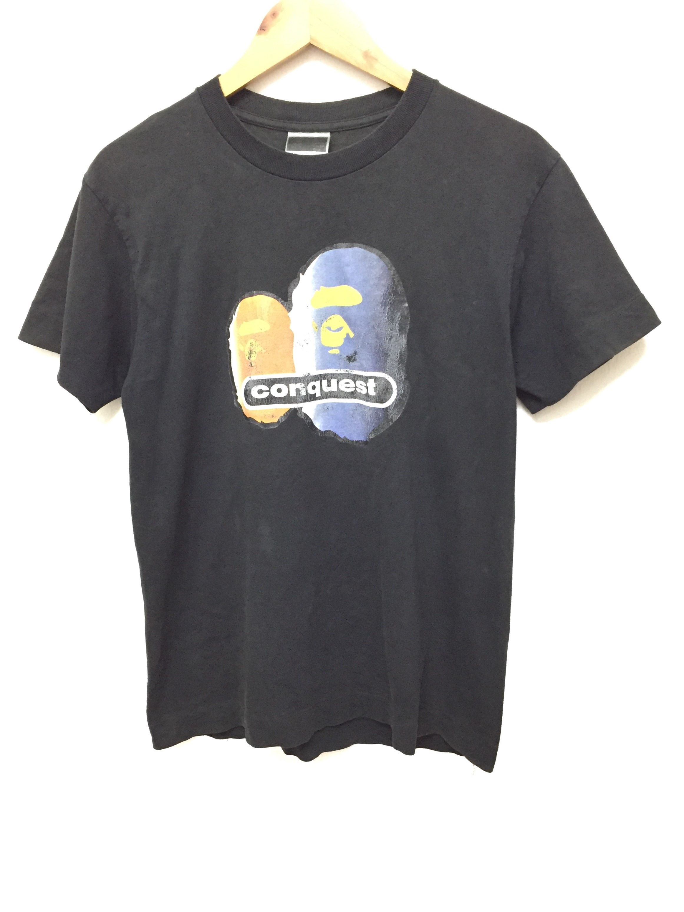 Bape × Vintage Bape Conquest Tee (1999) Size US M / EU 48-50 / 2 - 1 Thumbnail