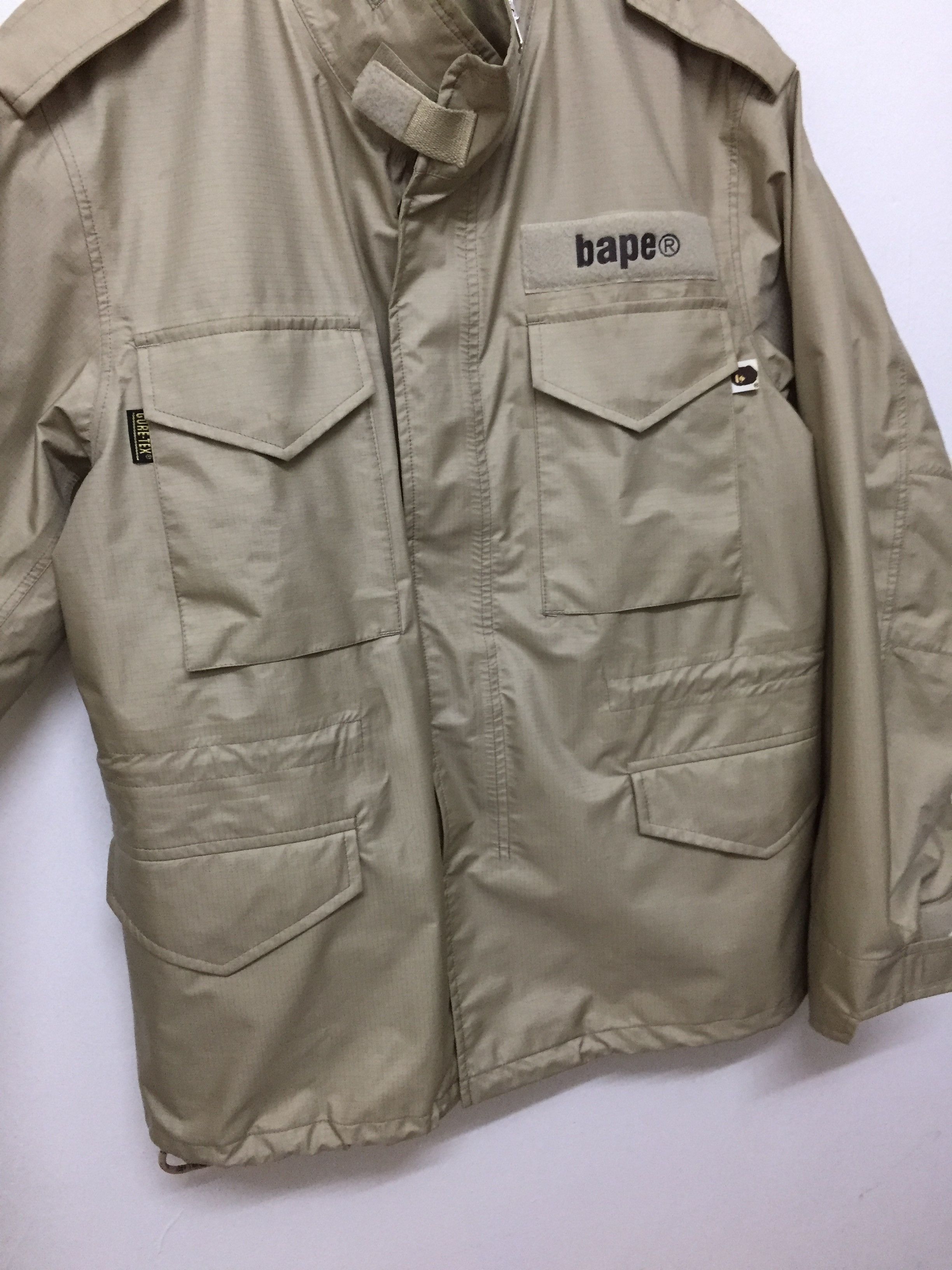 Bape × Goretex Gore-Tex M-65 Jacket (1999) Size US M / EU 48-50 / 2 - 4 Thumbnail
