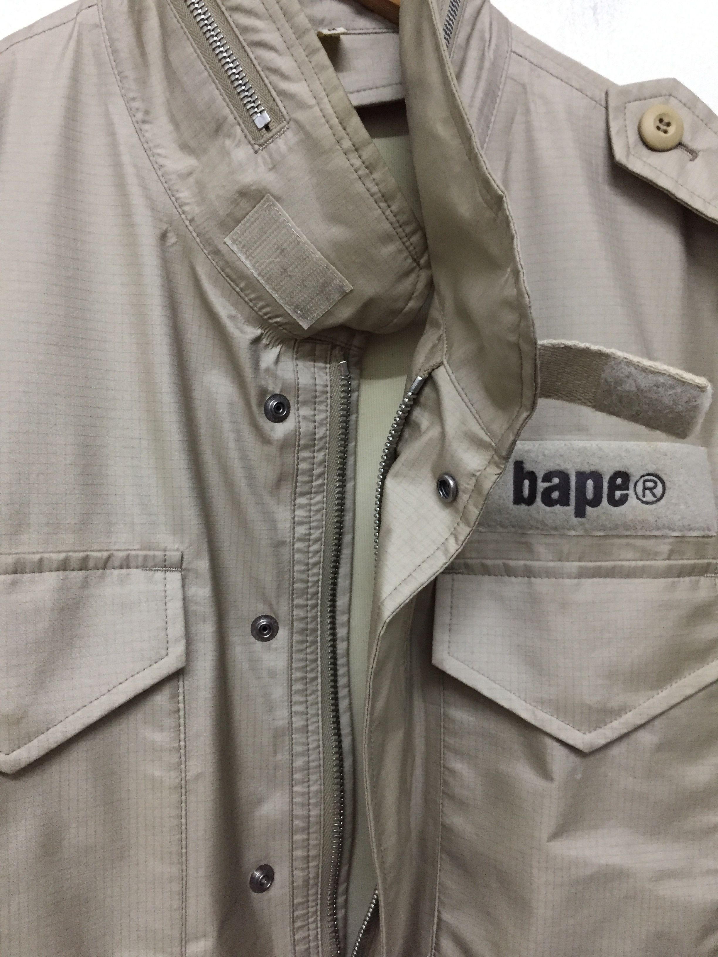 Bape × Goretex Gore-Tex M-65 Jacket (1999) Size US M / EU 48-50 / 2 - 7 Thumbnail