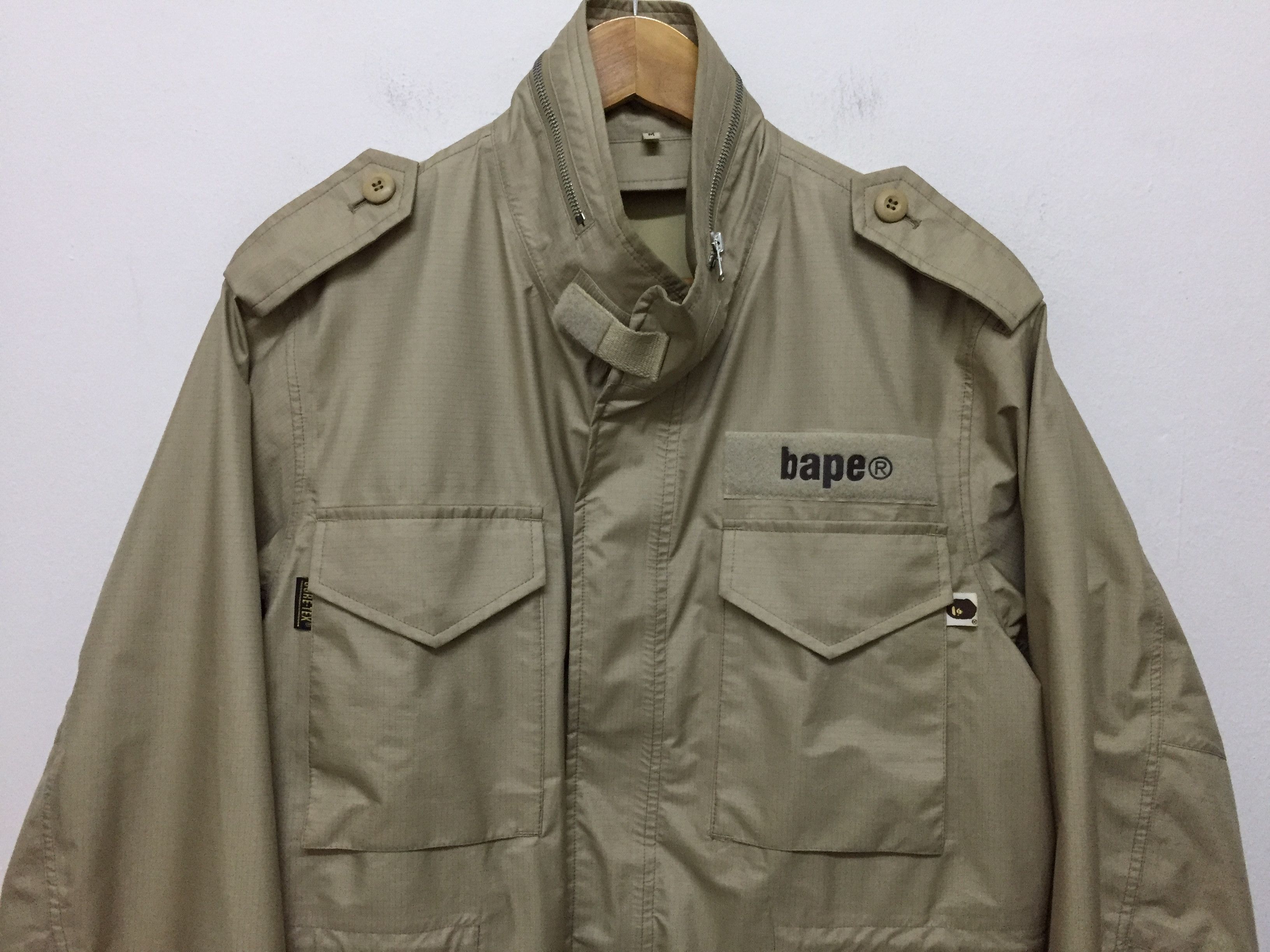 Bape × Goretex Gore-Tex M-65 Jacket (1999) Size US M / EU 48-50 / 2 - 3 Thumbnail